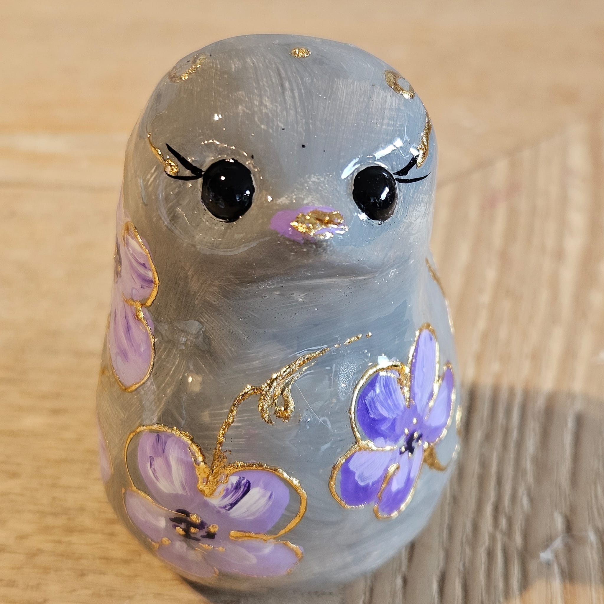 La pensée d'or, qui se matérialise,  devient or, illumine le monde et s'envole ♡