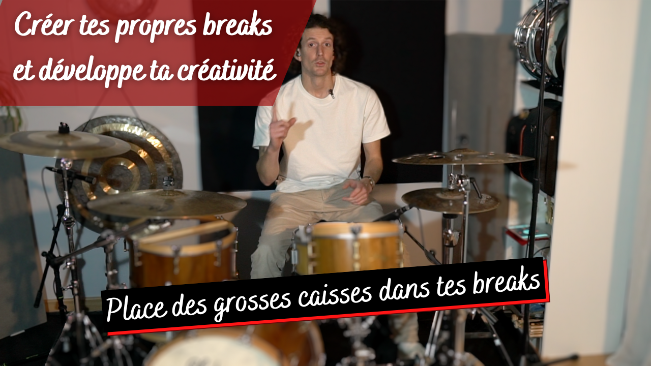 Partition "Développe ta créativité et intègre des grosses caisses dans tes breaks"