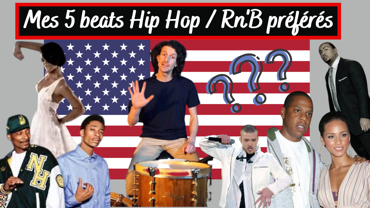 Partition "Mes 5 beats hip hop / Rn'B préférés"