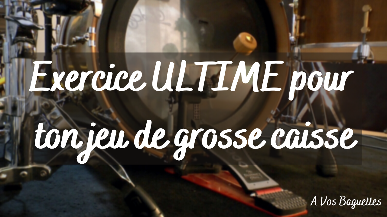 Partition "Exercice Ultime pour ton jeu de grosse caisse"