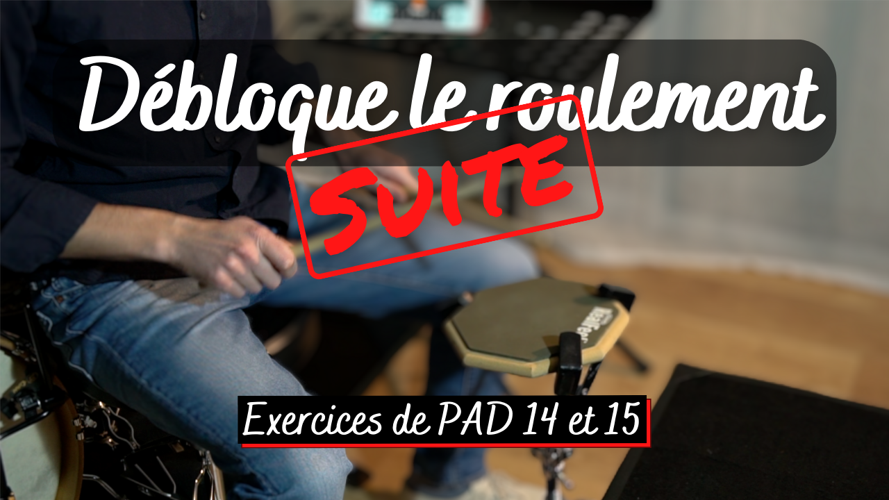 Partition "Exercices de PAD 14 et 15 (Débloque le roulement)"