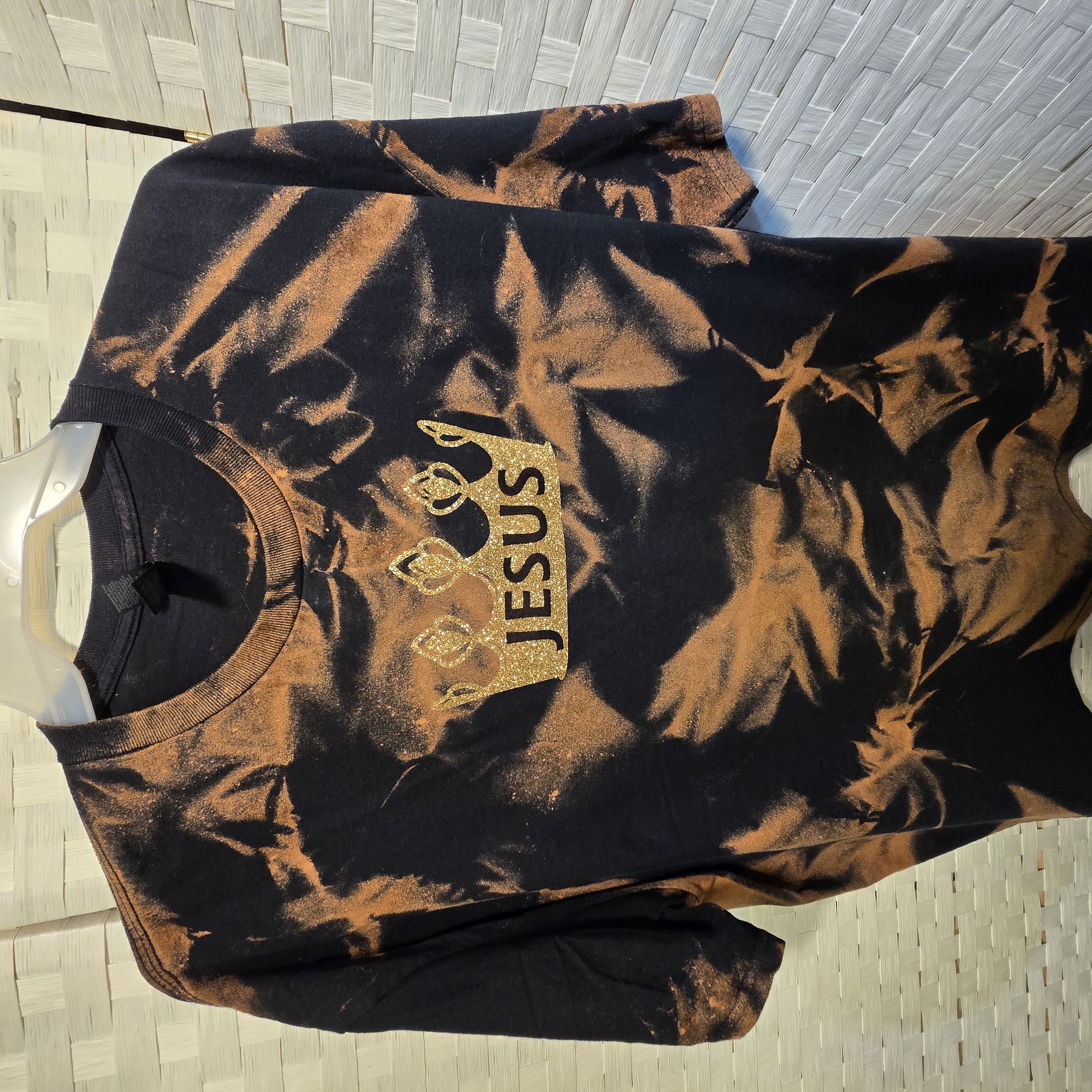 Reverse Tie-Dye King Jesus T-shirt