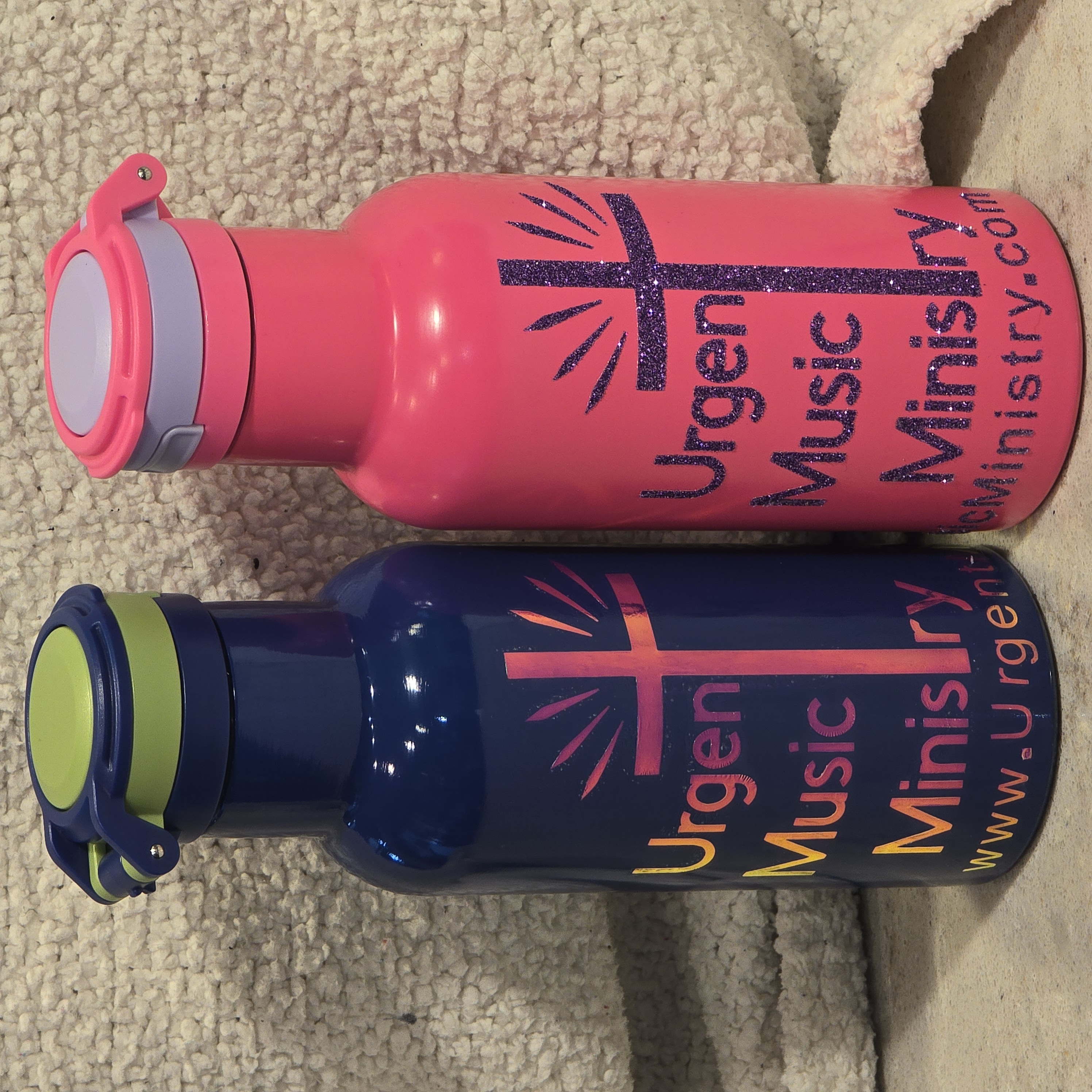 Urgent Music Ministry Water Bottle