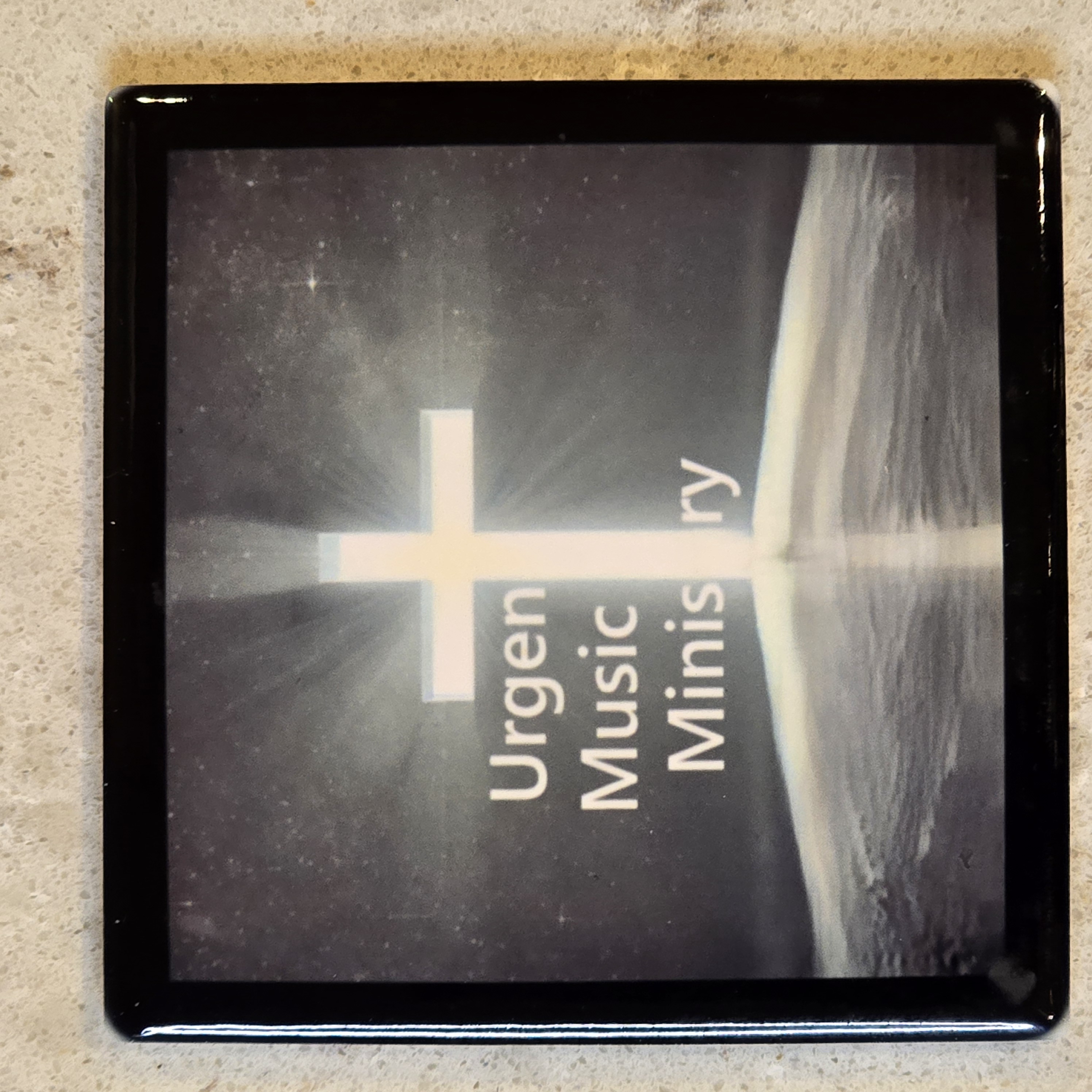 Inspirational Christian Artwork Ceramic Coaster Set