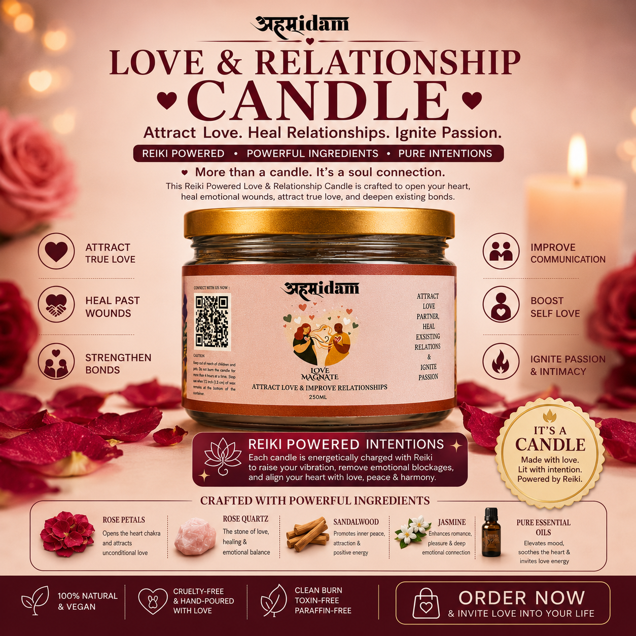 Love & Relationship Candle