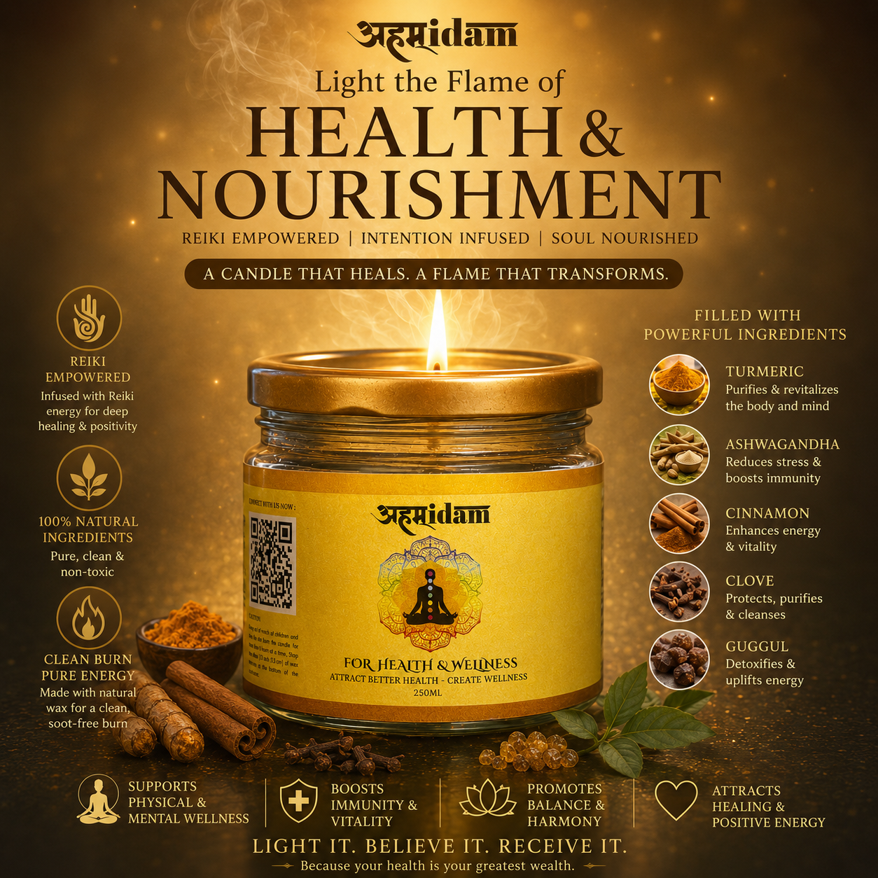 Health & Nourishment Candle