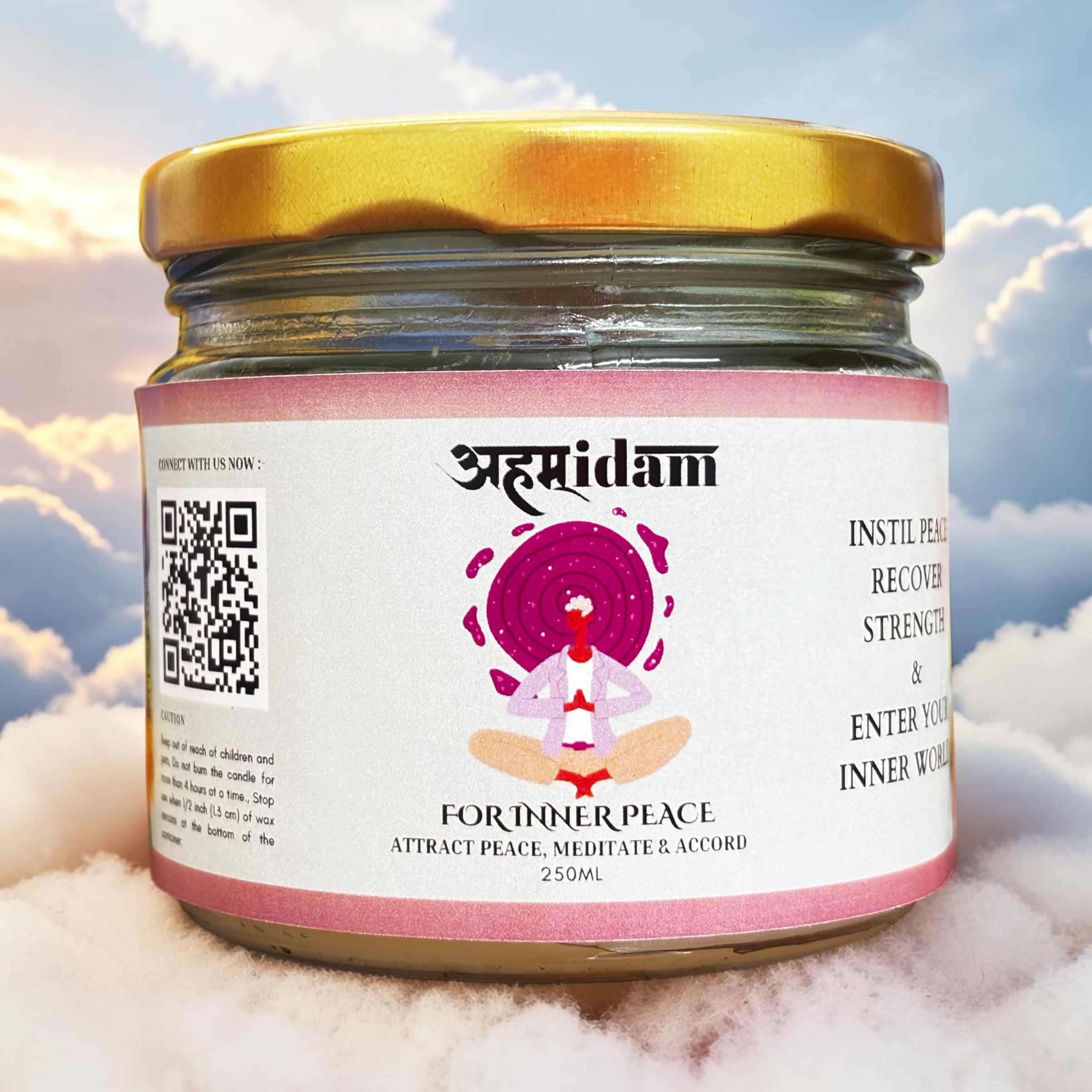 Inner Peace & Meditation Candle