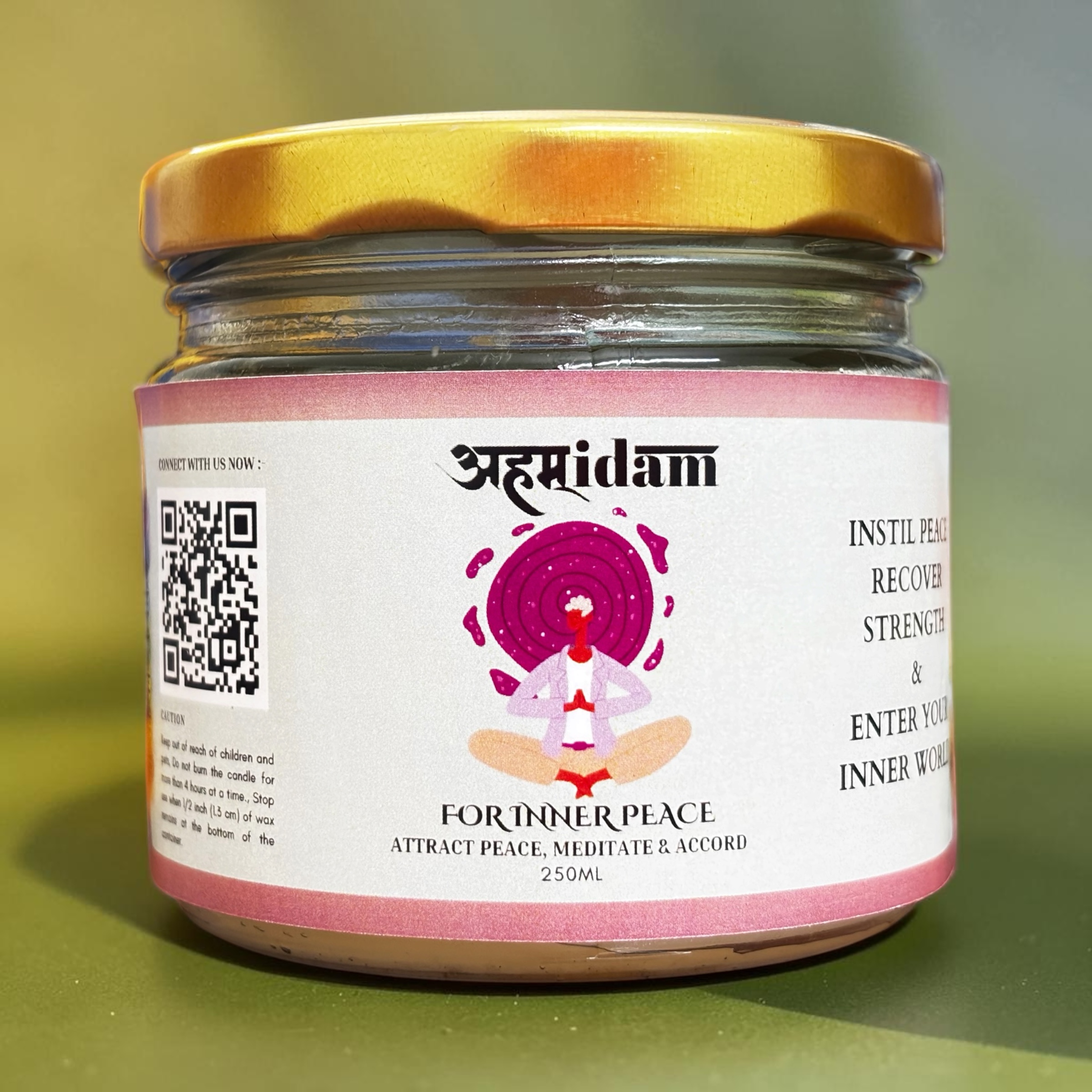 Inner Peace & Meditation Candle