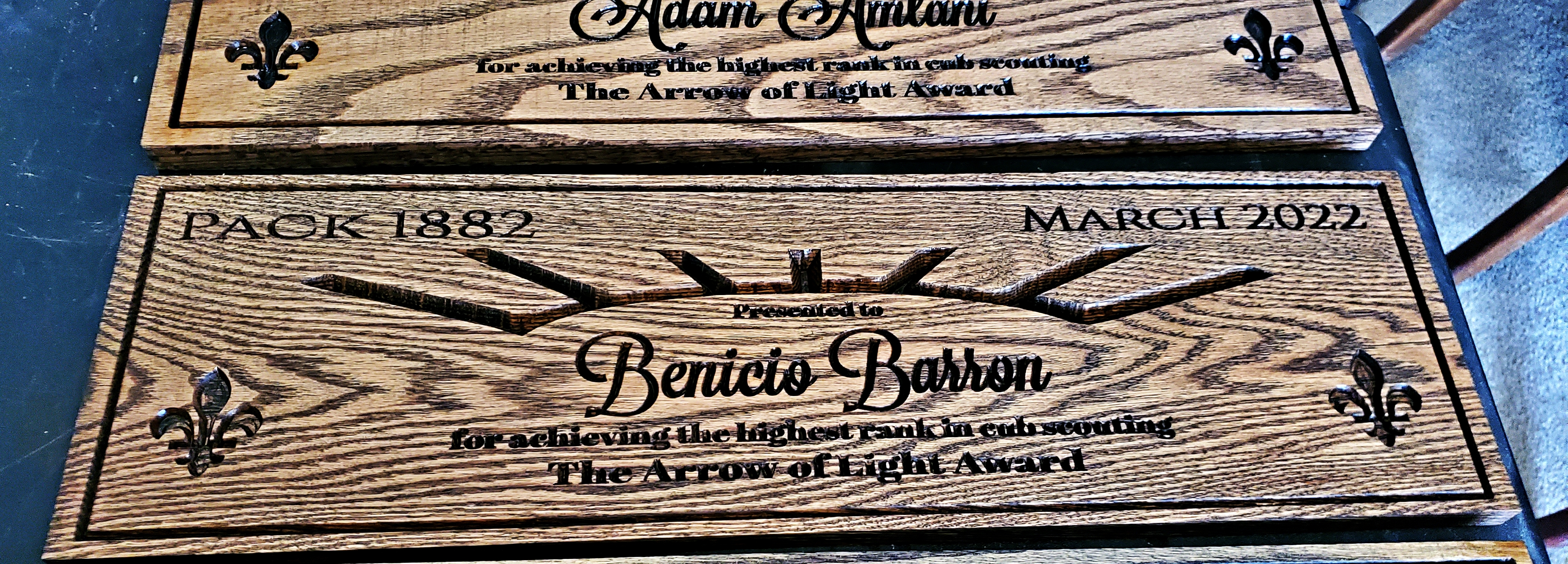  ARROW OF LIGHT AWARDS CUB SCOUTING'S HIGHEST HONOR CUSTOM HANDMADE