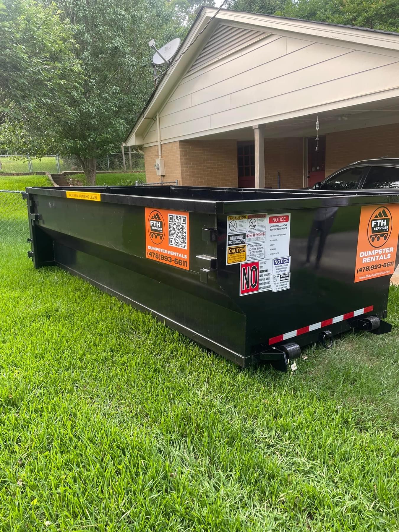 13 Yard Dumpster