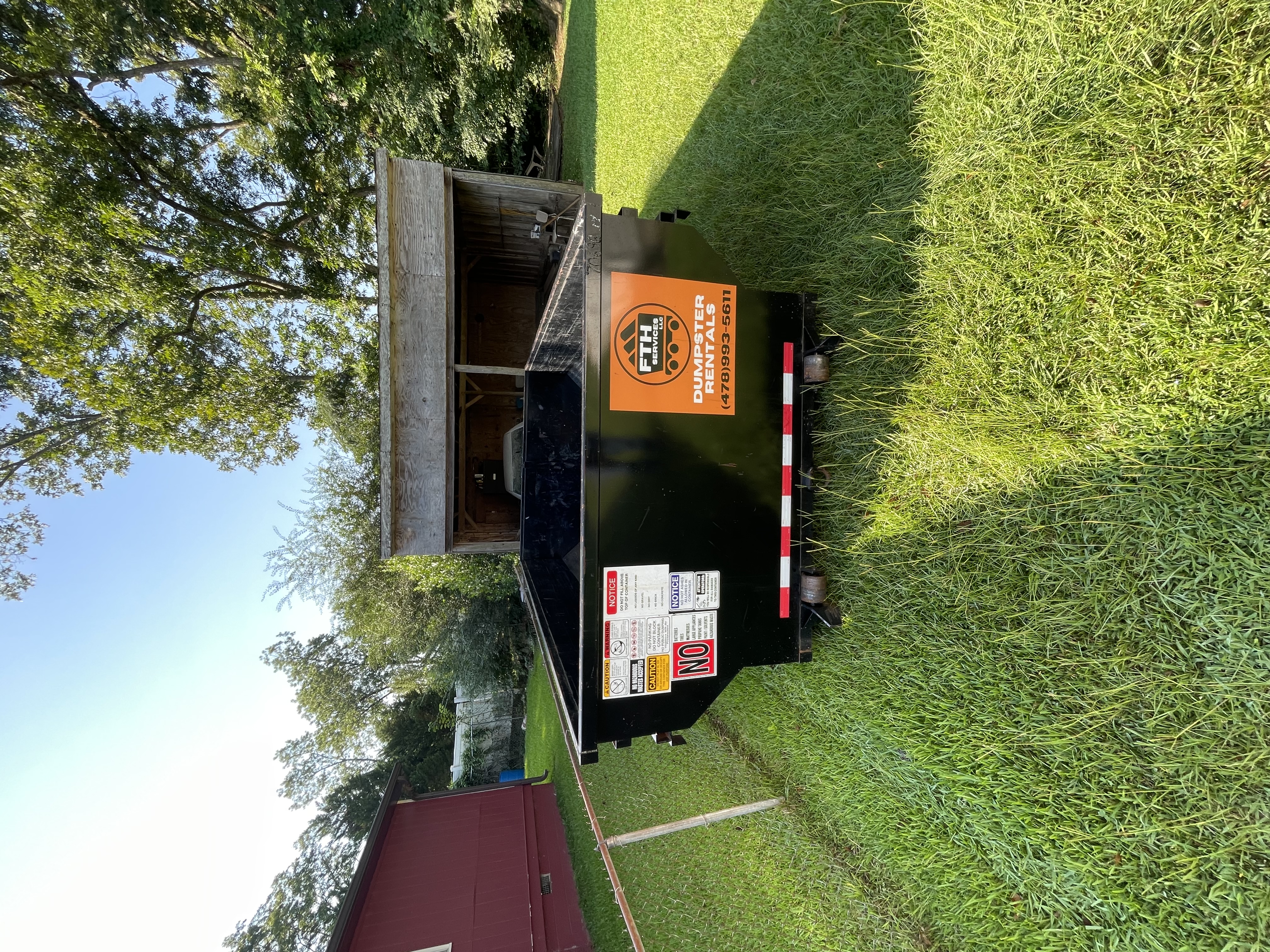 13 Yard Dumpster