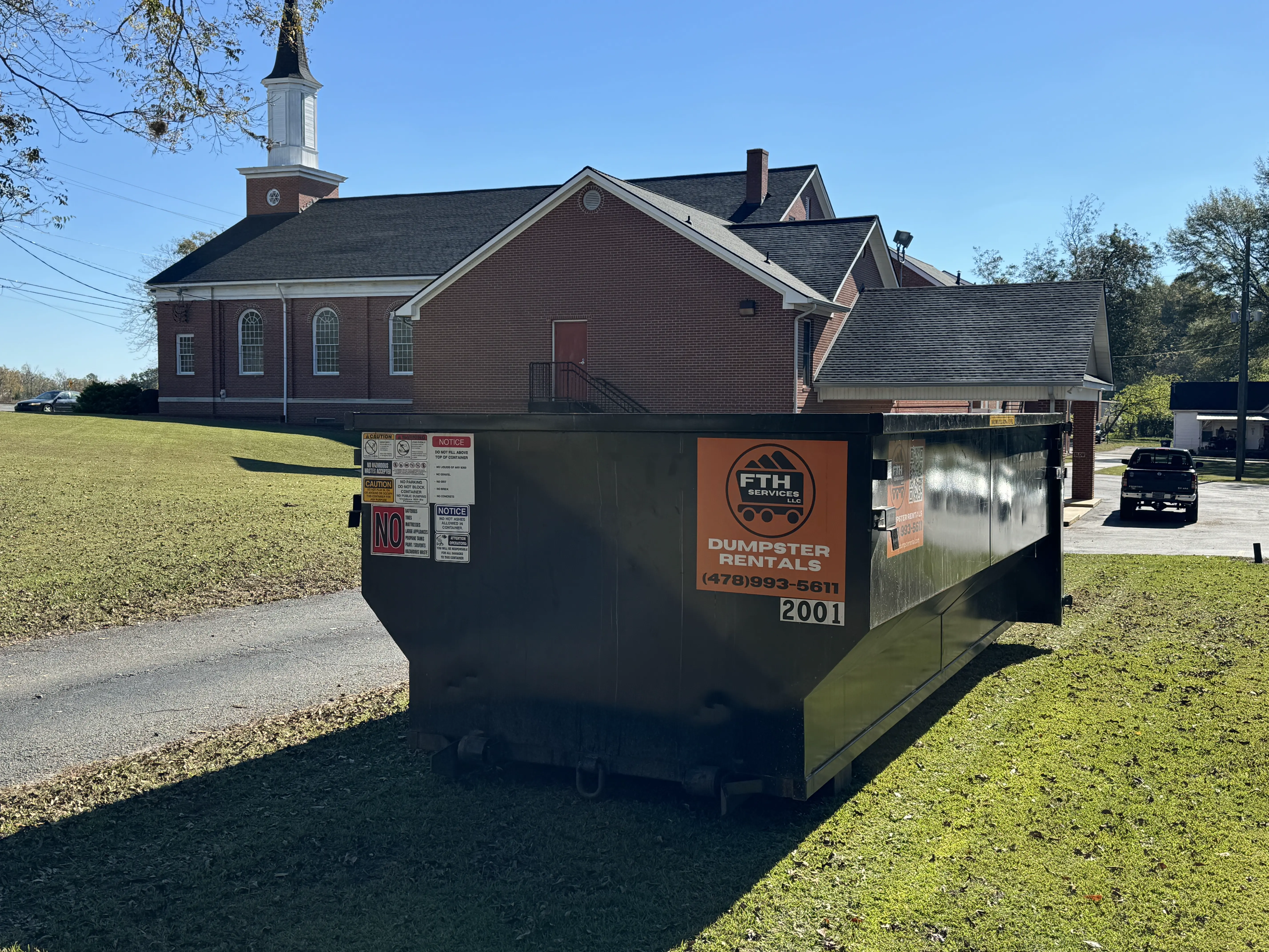 20 Yard Dumpster