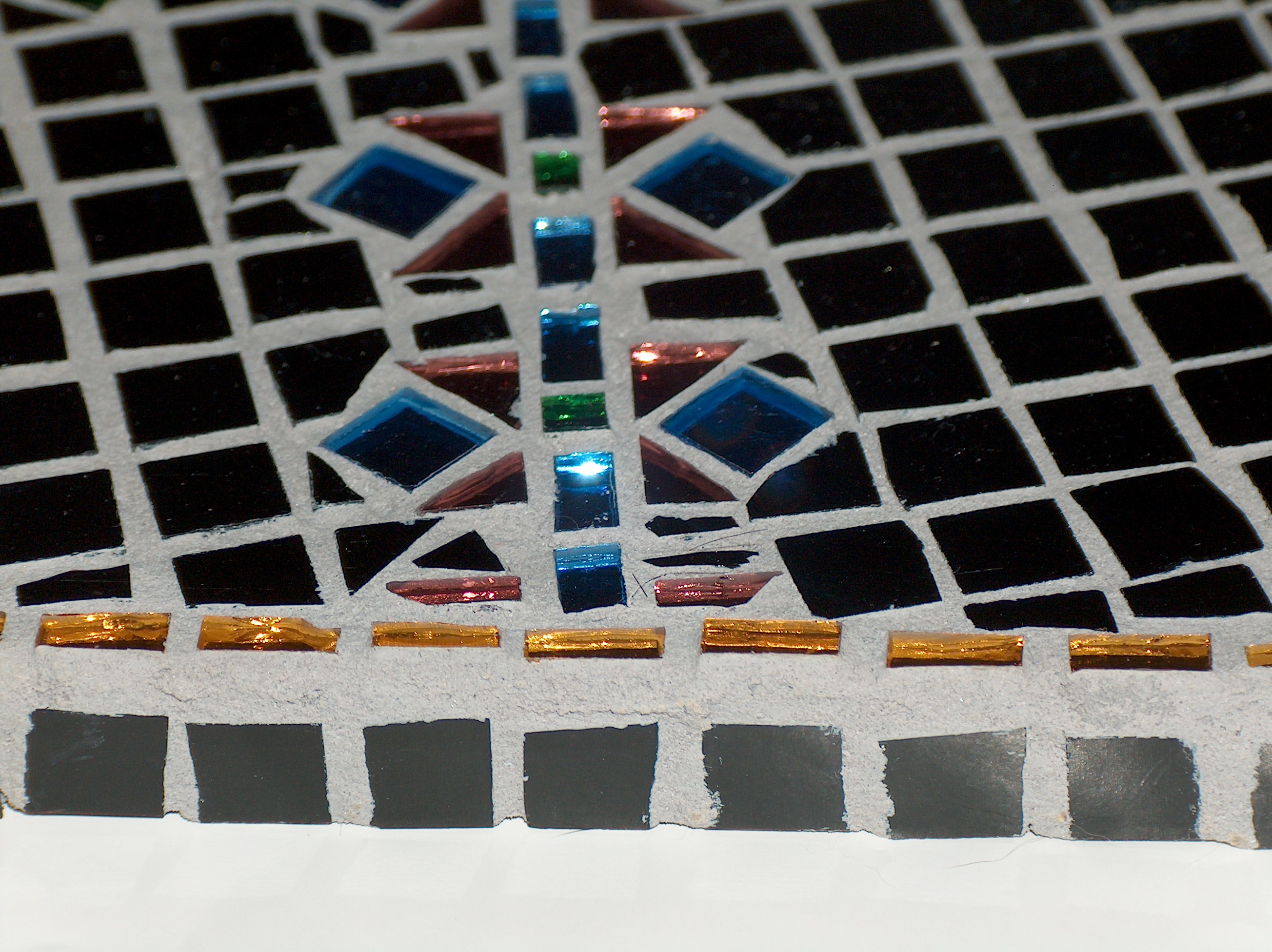 Not One, But Two Original Mosaic Wall Art, modern unique wall decor, original art, includes two pieces to be hung offset together, OOAK art