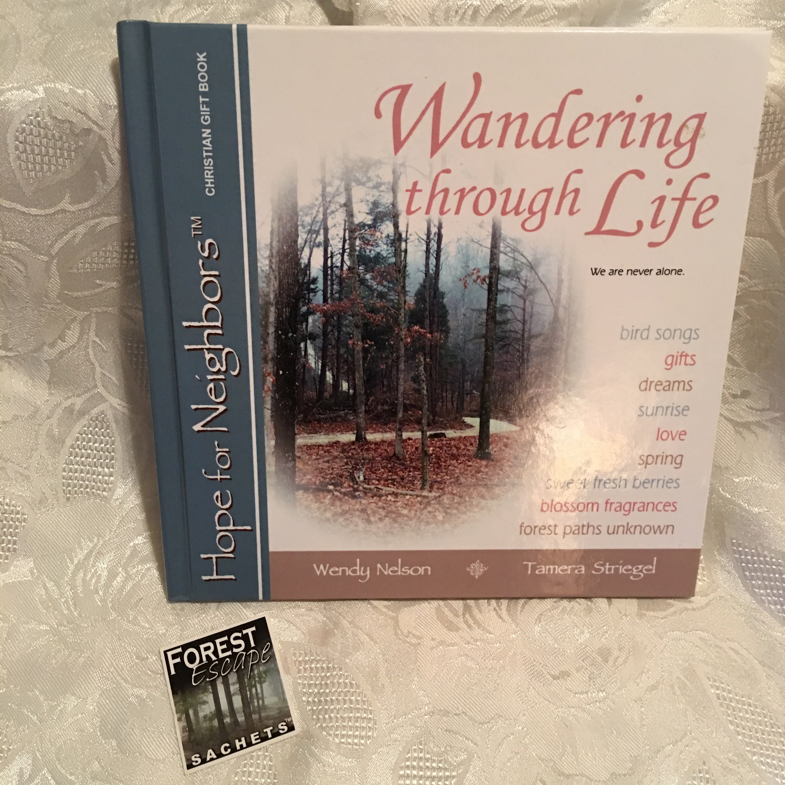 Christian Gift Coffee Table Book, HOPE for NEIGHBORS, Wandering through Life, a book about hope, Jesus' commandments to love our neighbors