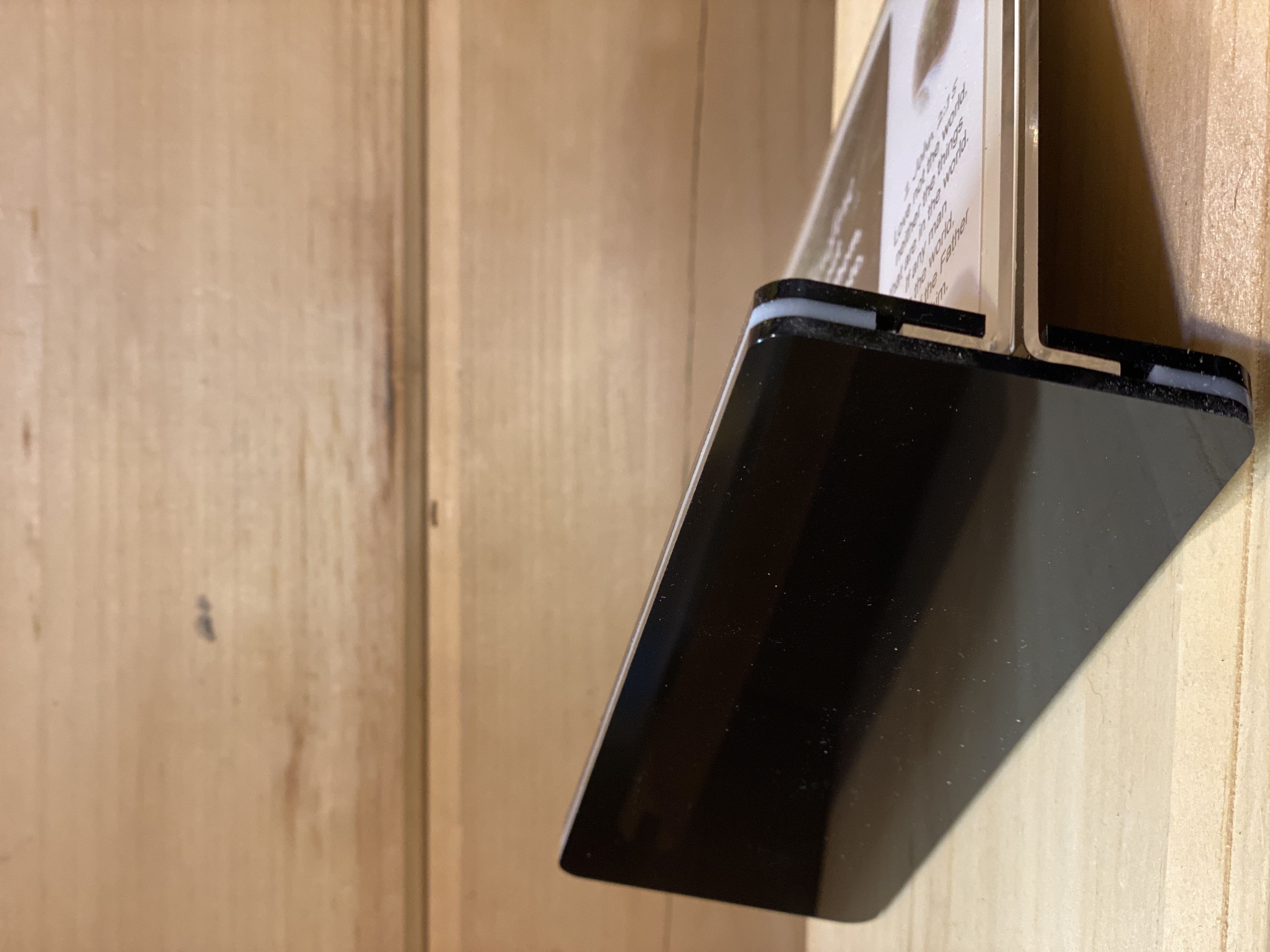 Be Strong Christian Plaque, Desk Sign, Inspirational Words, KJV Scripture, Motivational