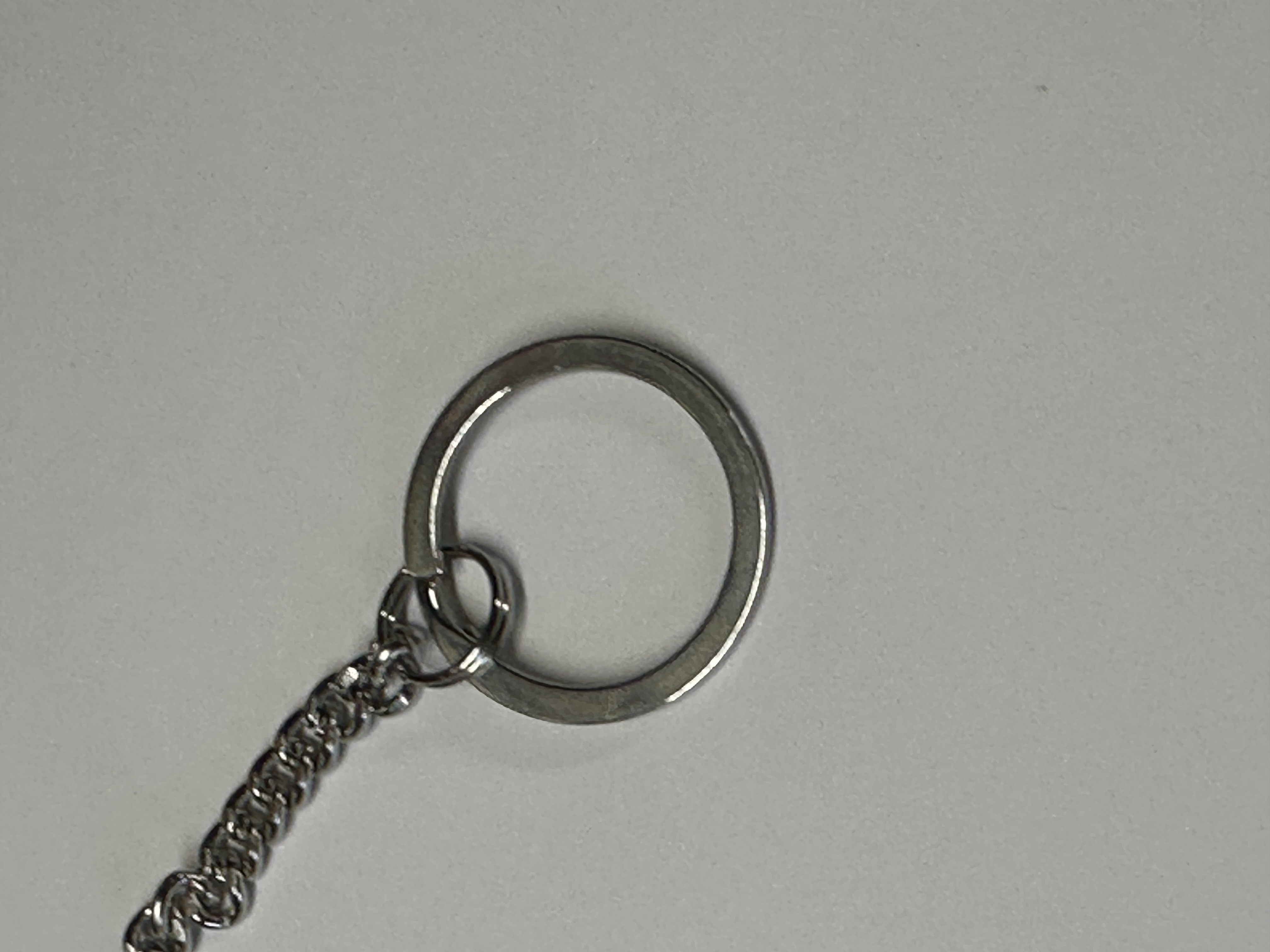 Never Lose Your Keys! Silver Sparkle! Purse Chain, Handbag Chain, Christian Keychain, Christian Gift for a Friend, 12" Chain Clips to Purse