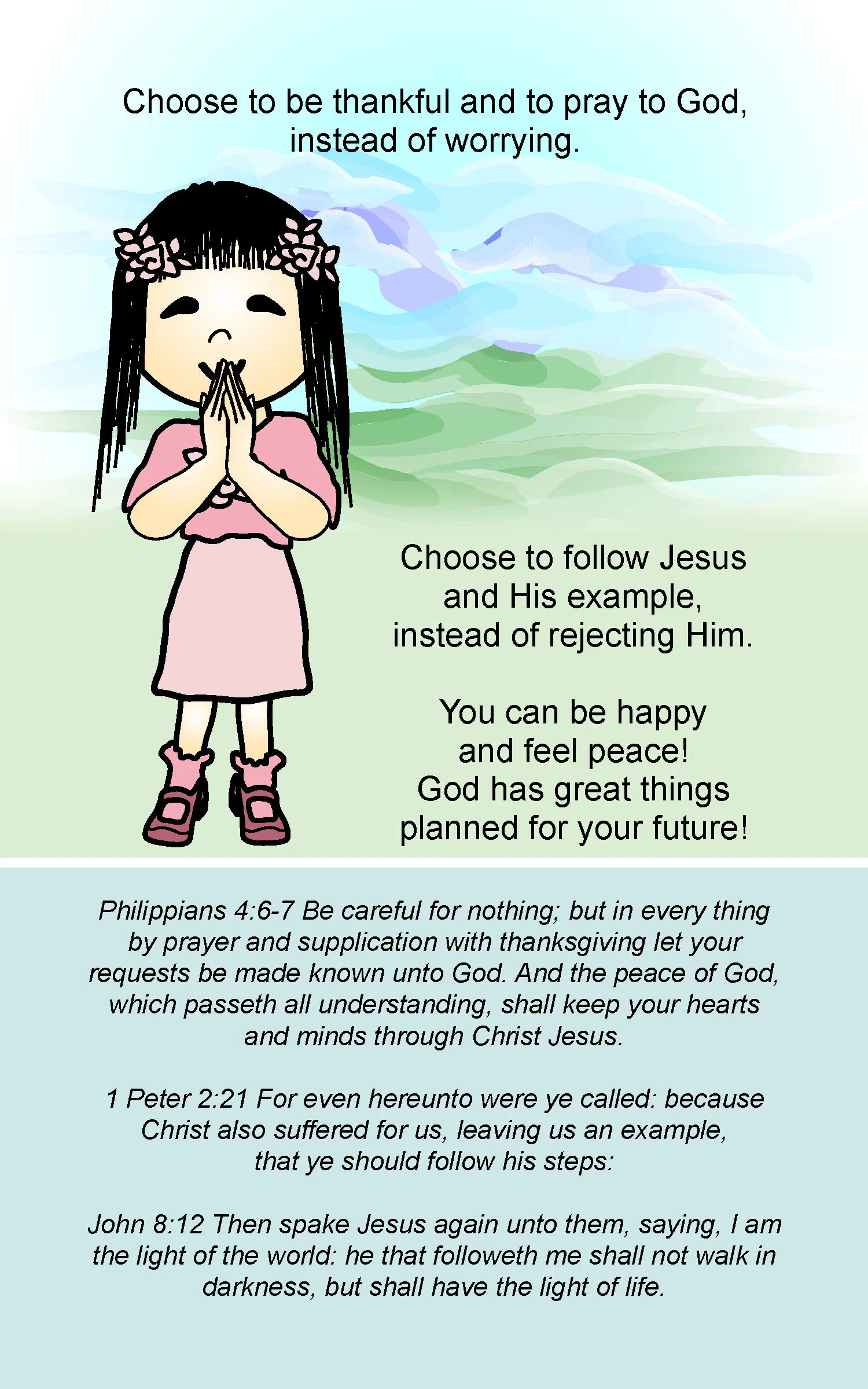 Book #6! God Really Loves You and He Helps You Choose! Christian Children's Book, Jesus teaches us and helps us to choose good over bad