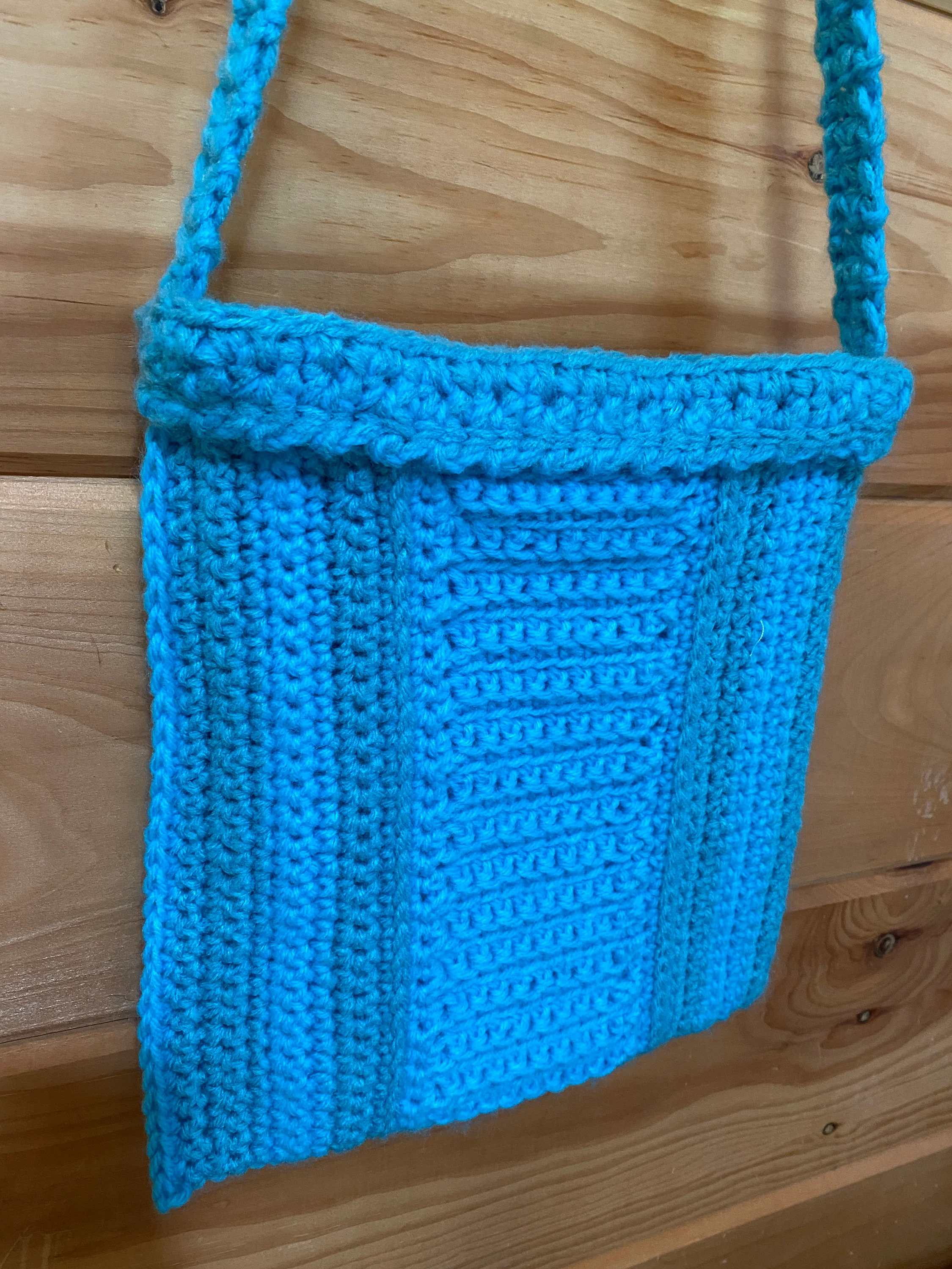 handmade crocheted purse, lined handbag, Christian Proverbs 3:5 Keychain Trust in the Lord