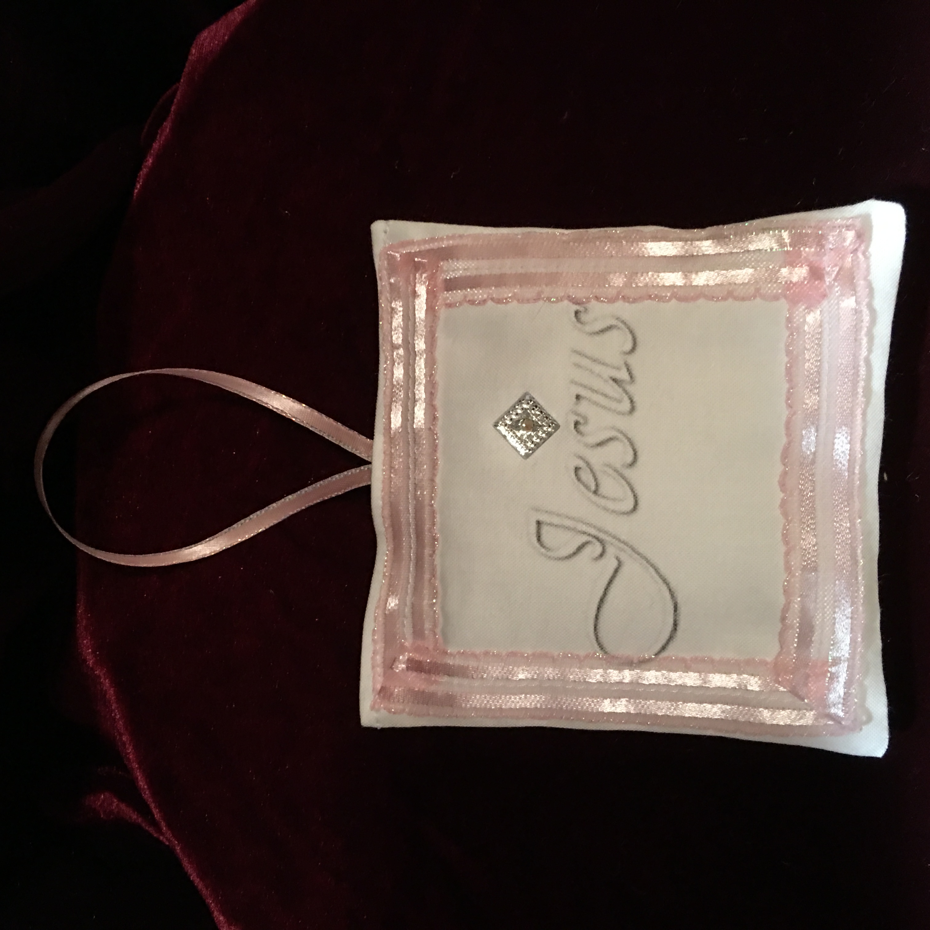 ANGEL KISSES Sachets, Mediterranean fragrance, 2 hanging sachets, Christian, Jesus, Peace, gift for teen