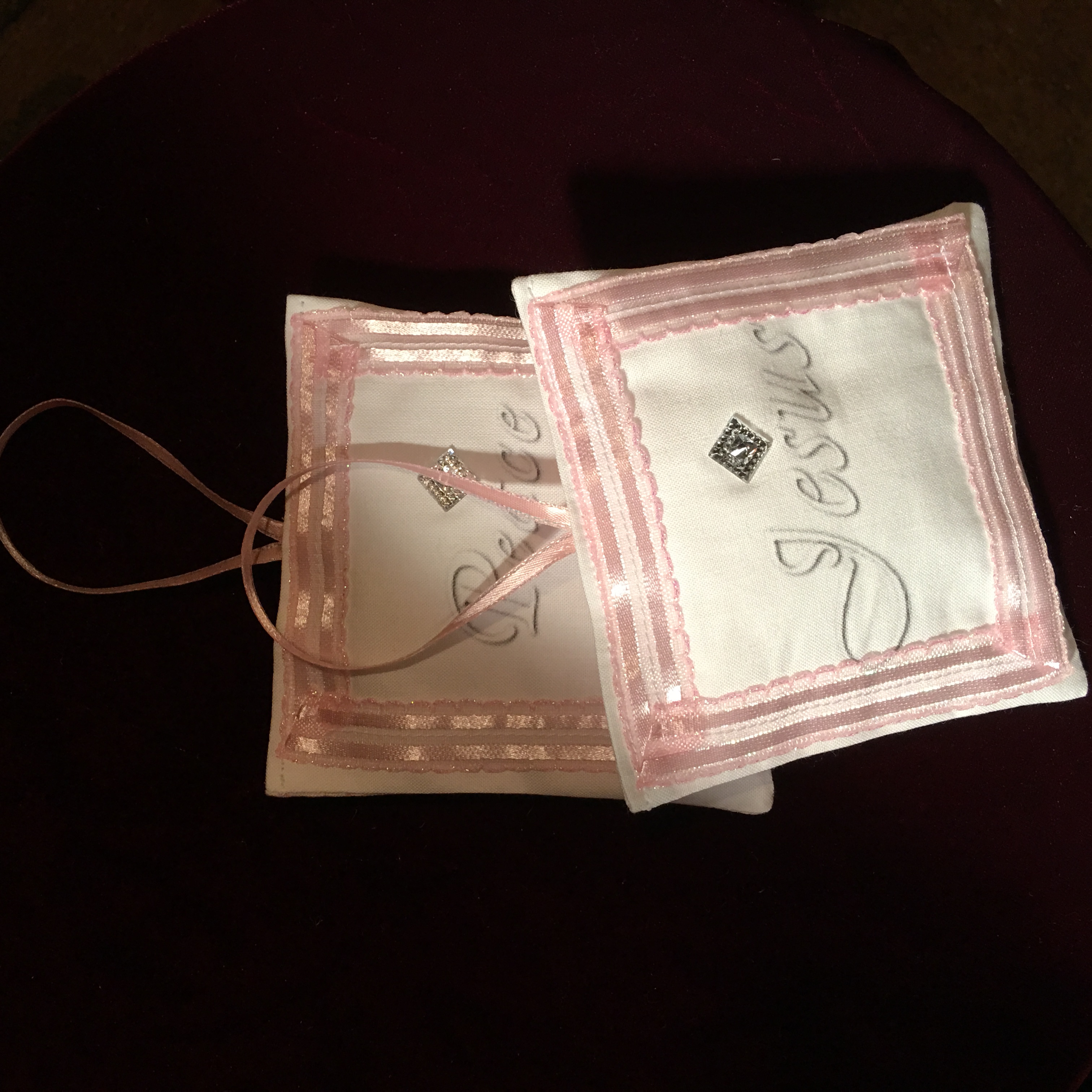 ANGEL KISSES Sachets, Mediterranean fragrance, 2 hanging sachets, Christian, Jesus, Peace, gift for teen