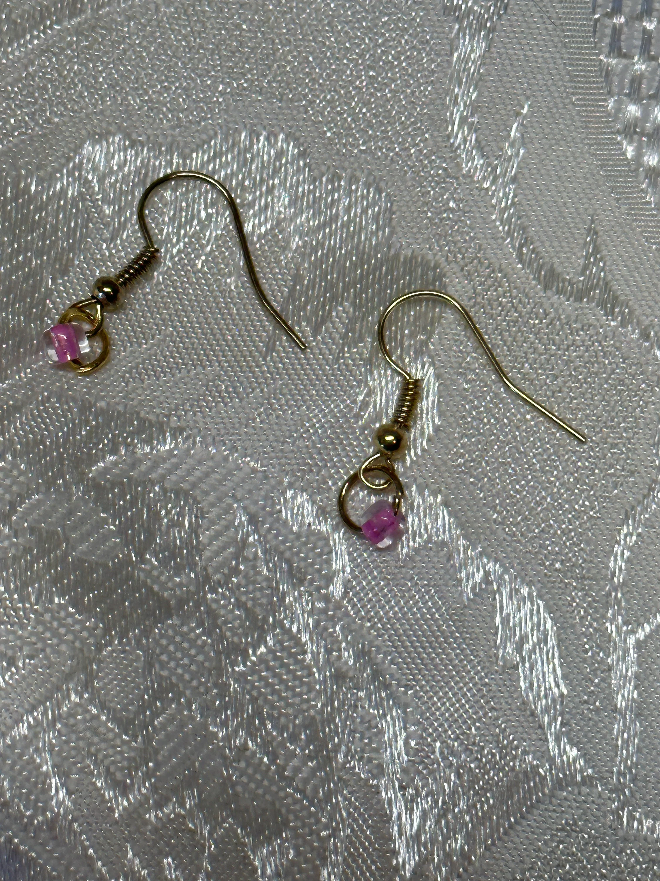 Christian bracelet with Bible charm and pretty beads, dainty, gift for friend, bracelet is 7 inches around wrist, matching earrings