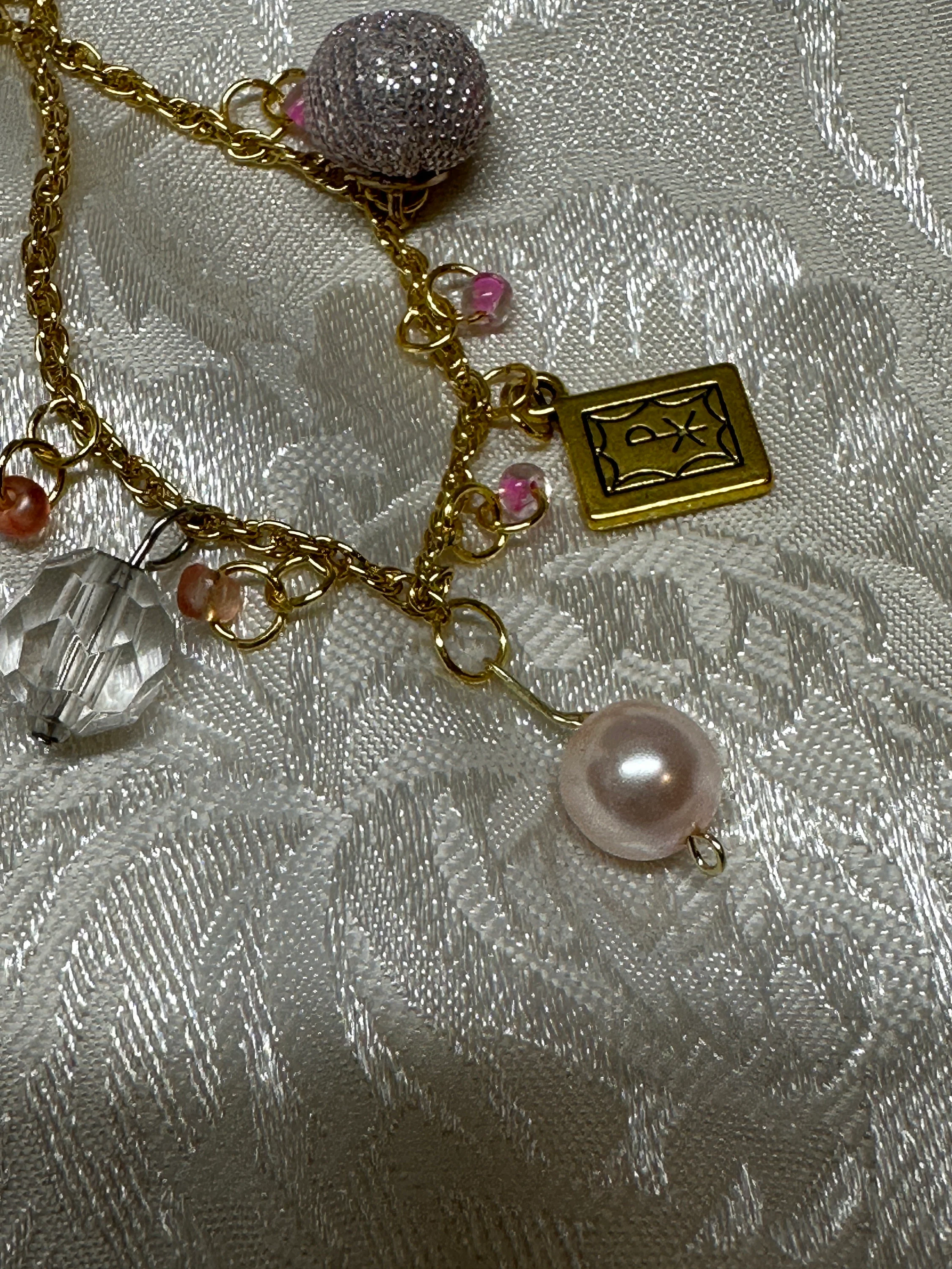 Christian bracelet with Bible charm and pretty beads, dainty, gift for friend, bracelet is 7 inches around wrist, matching earrings