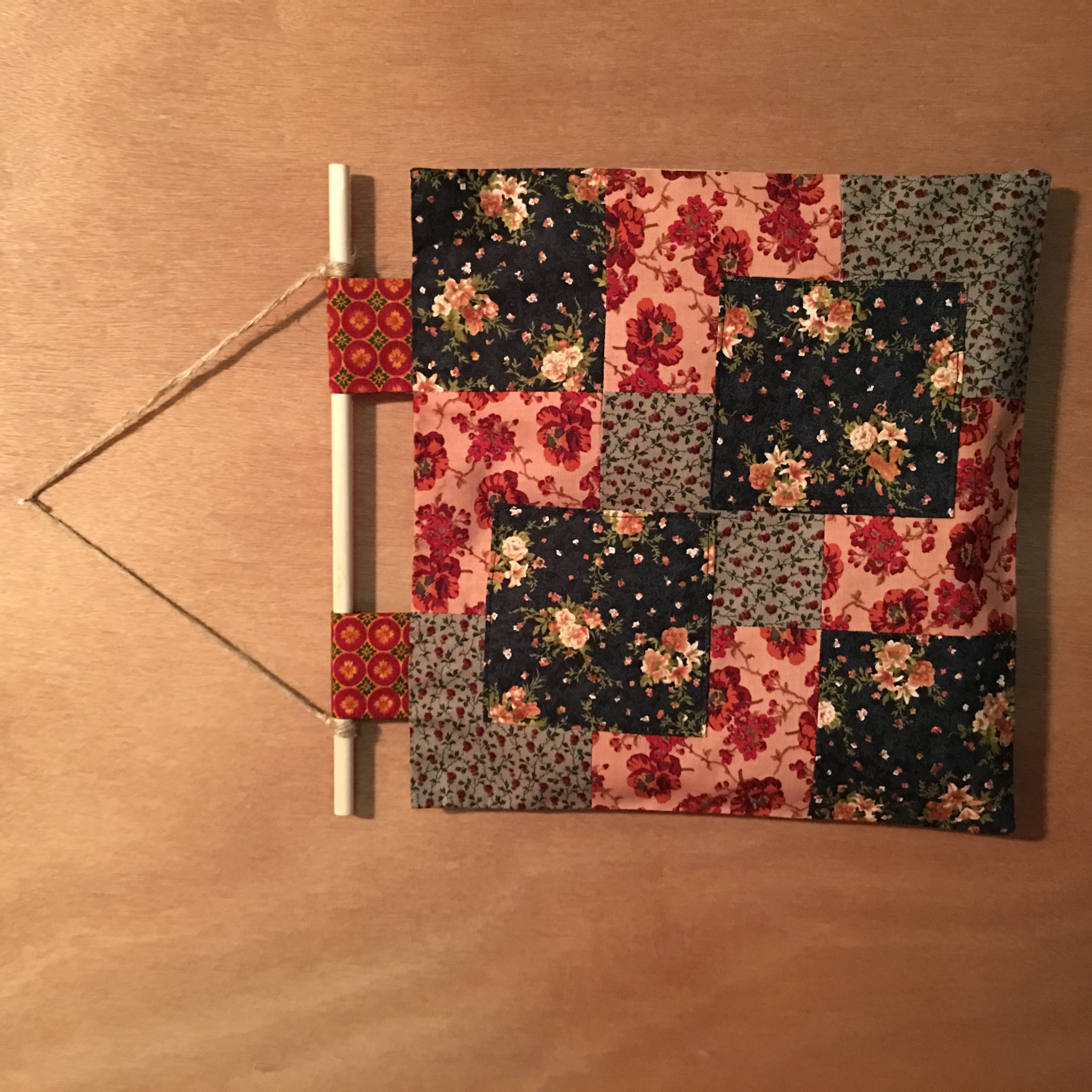 GRANDMA’S PATCHWORK SACHET WALL HANGING 