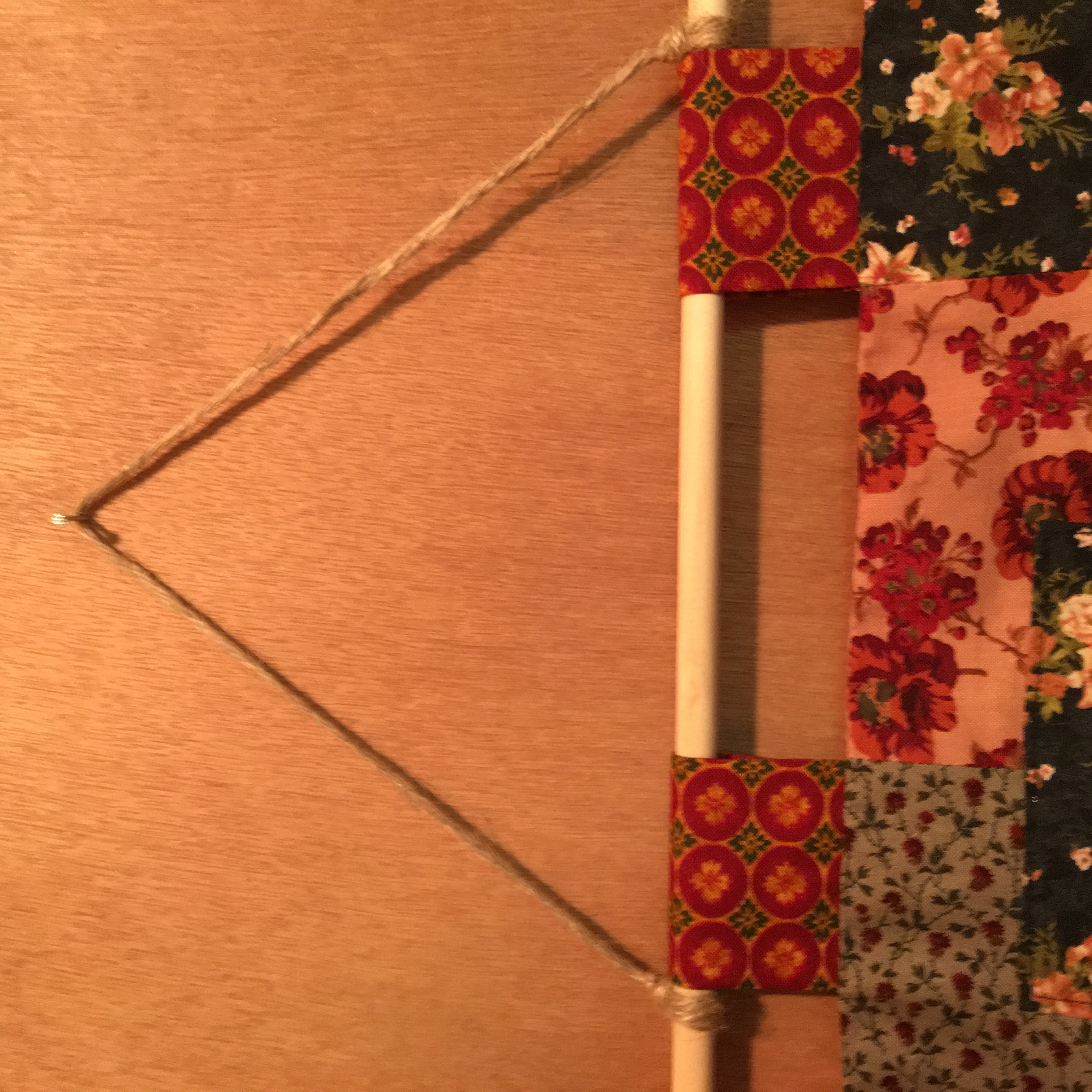 GRANDMA’S PATCHWORK SACHET WALL HANGING 