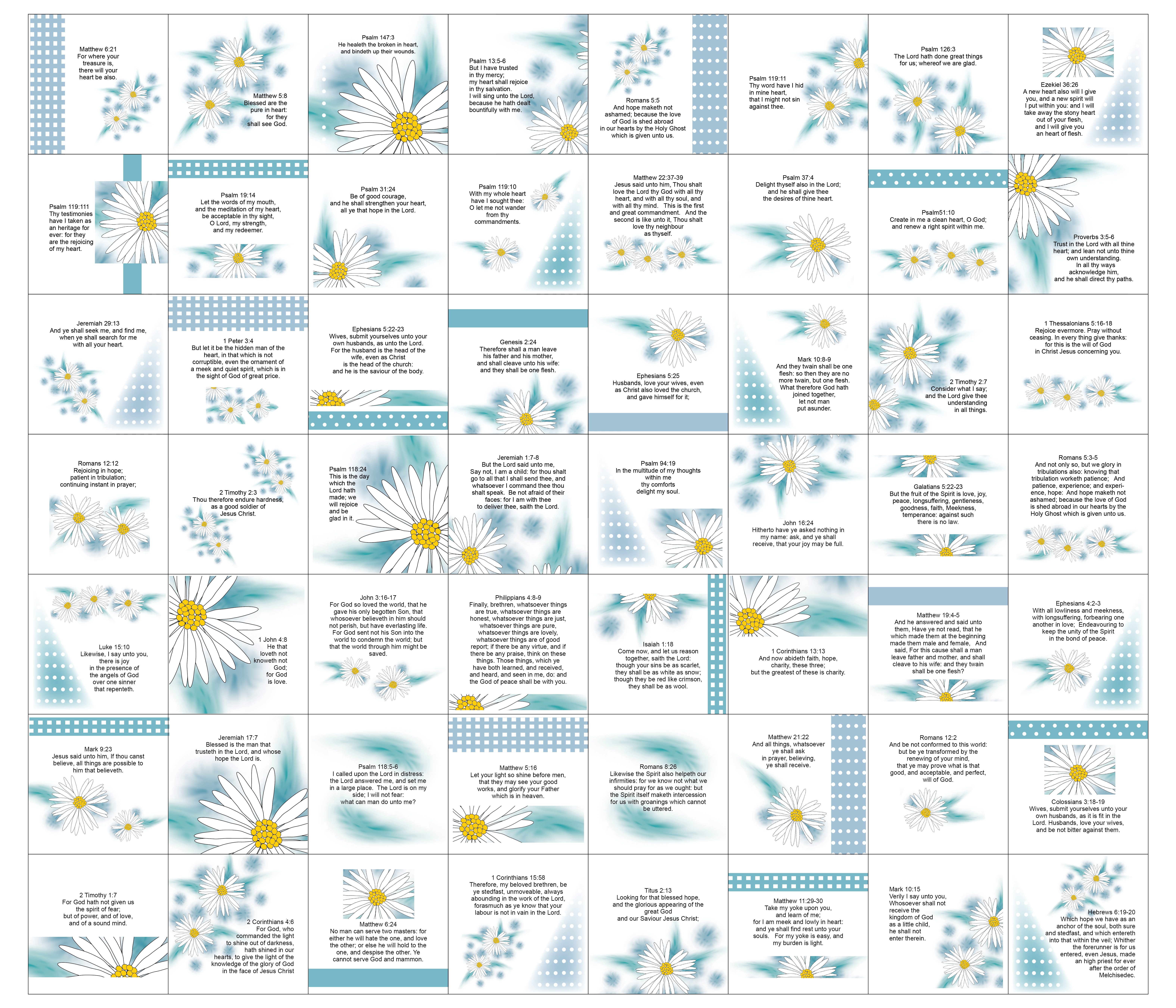 Christian Wedding Promises Quilt Fabric 42" wide, Christian Scripture - cheater quilt - make a pillow or quilt or wall hangings