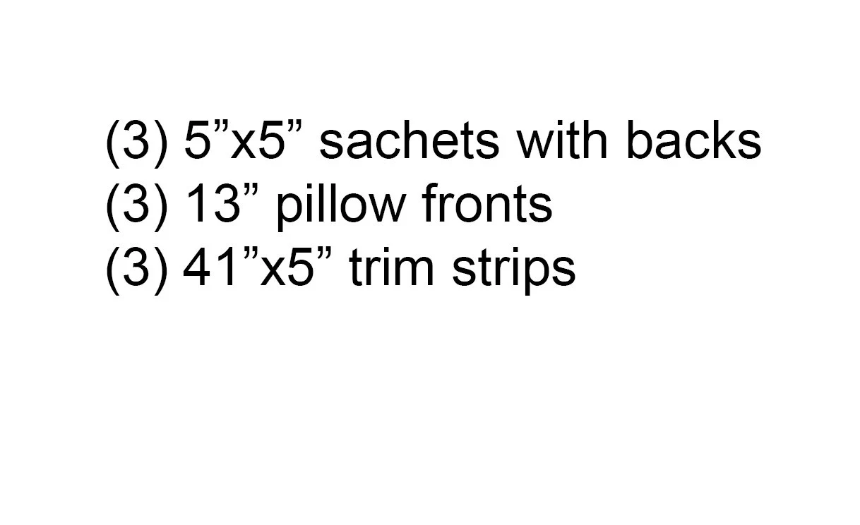 Sabrina Butterfly Fabric, sew your own pillow, outlines printed for sachets, pillow fronts and trim pieces  42" wide by 36"