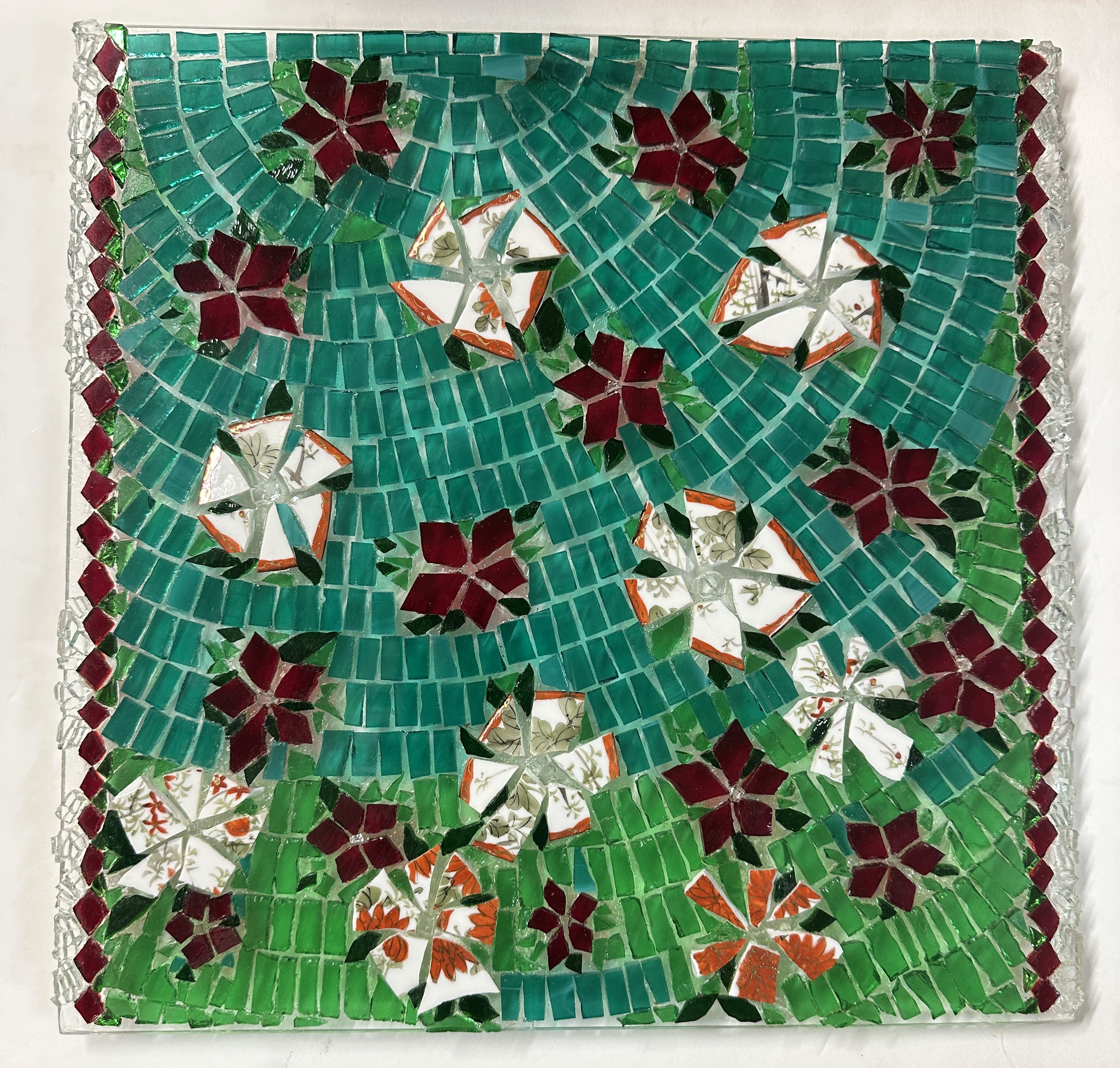 Holiday Fields Mosaic Wall Decor