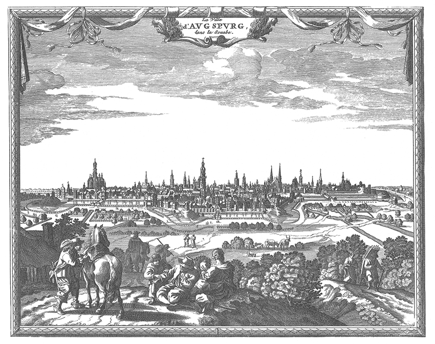 Stadtansicht Augsburg
