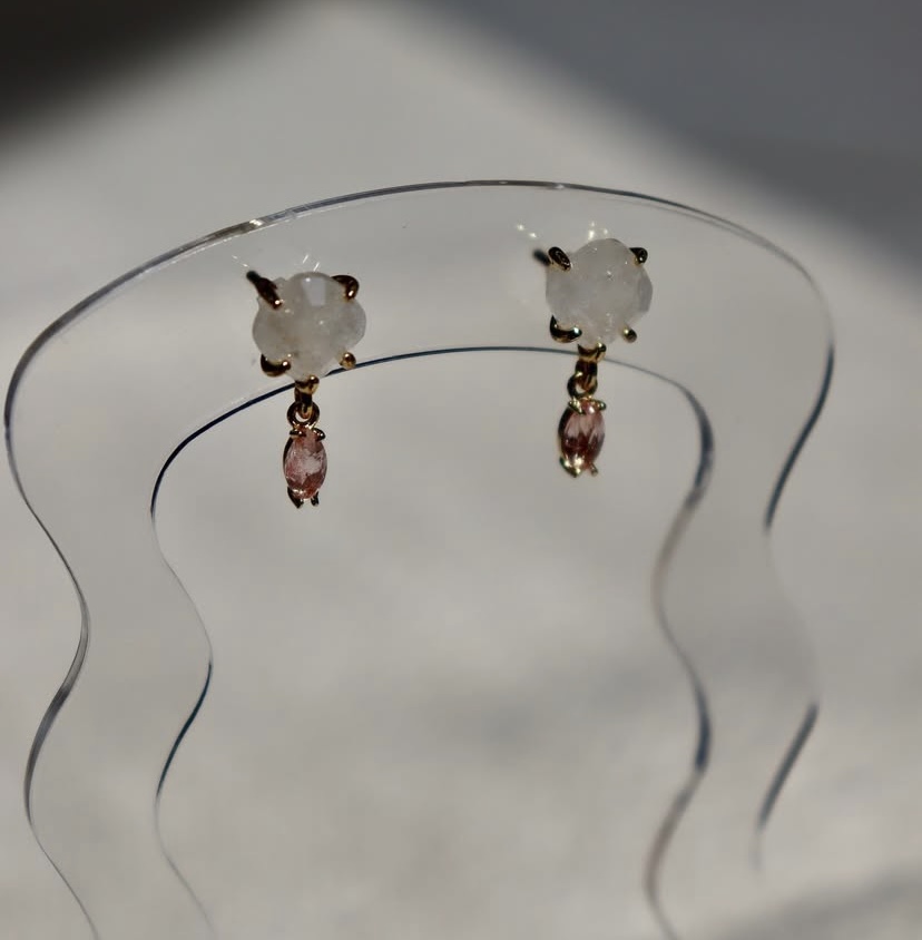 Pendentifs Quartz d'amour