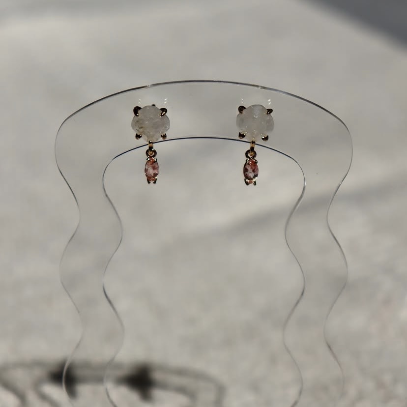 Pendentifs Quartz d'amour