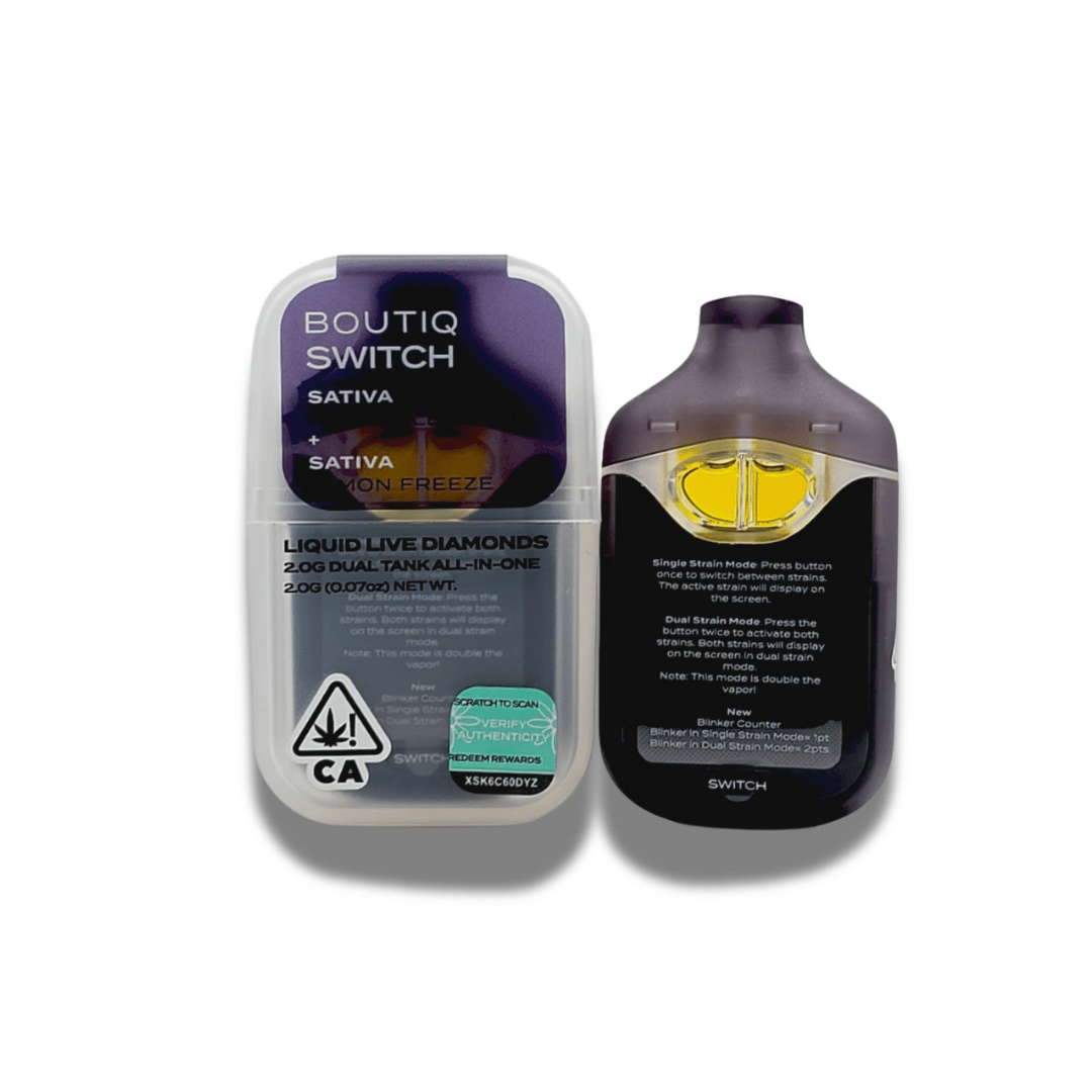 BOUTIQ SWITCH 2G LIQUID LIVE DIAMONDS