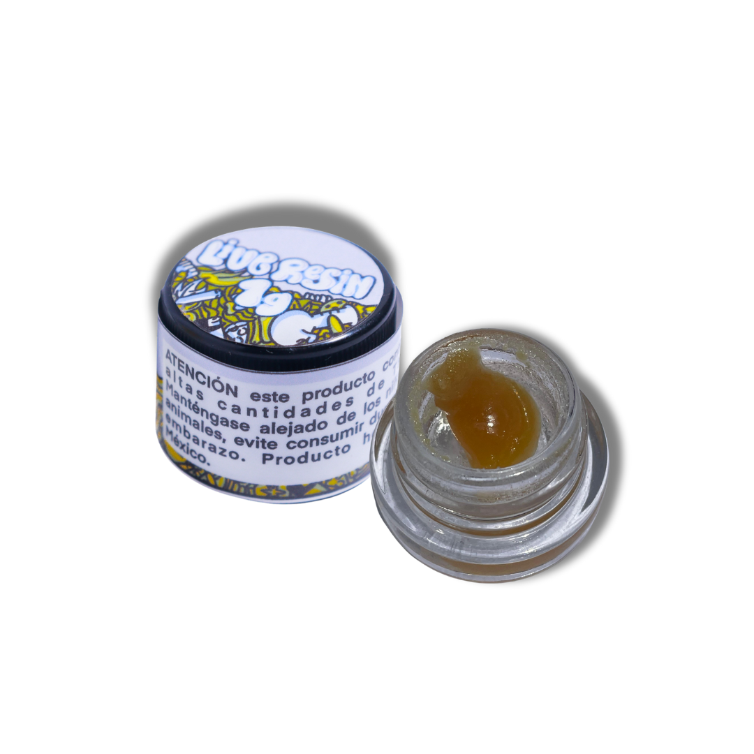 LIVE RESIN BADDER 1G LEMON CHERRY GELATO