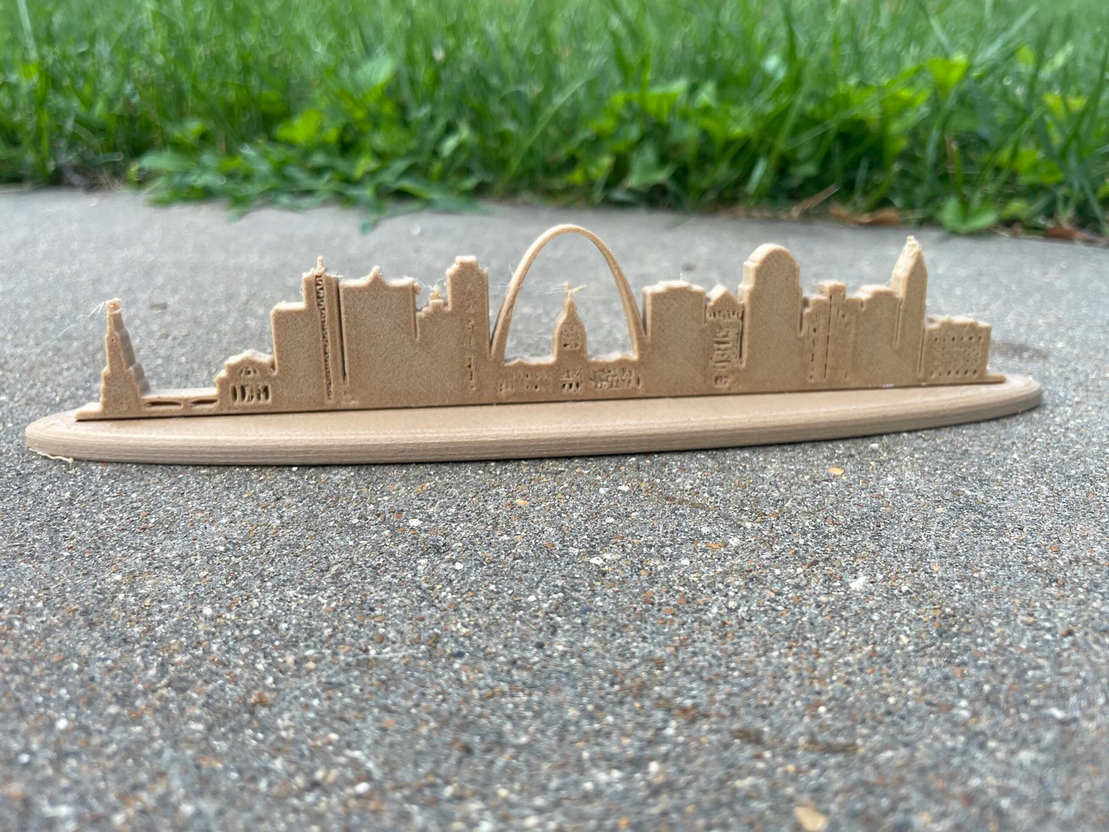 STL Skyline Silhouette