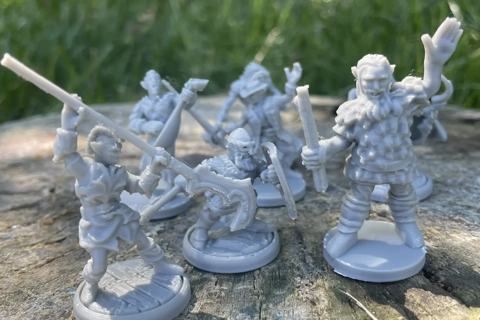 D&D Miniatures, 7 Miniatures Set