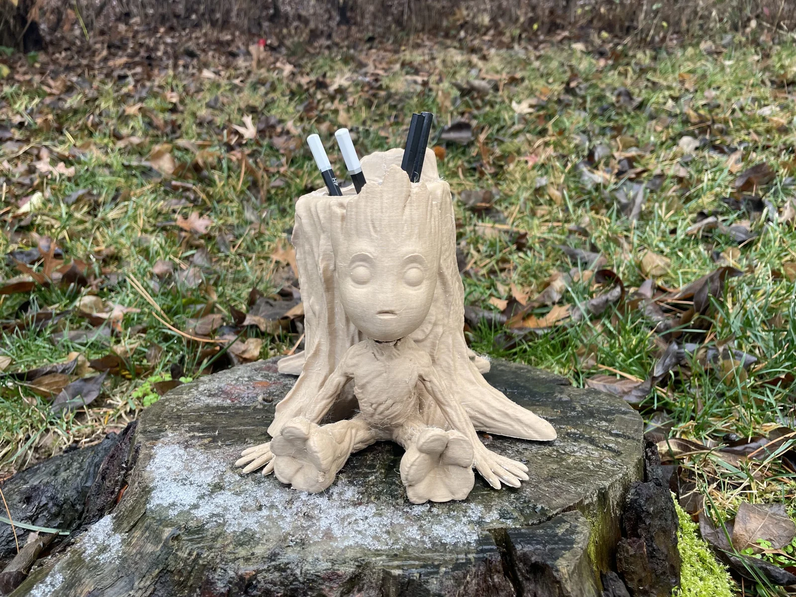 Baby Groot Pencil & Plant Holder