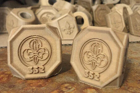 Custom Boy Scout Neckerchief Slides