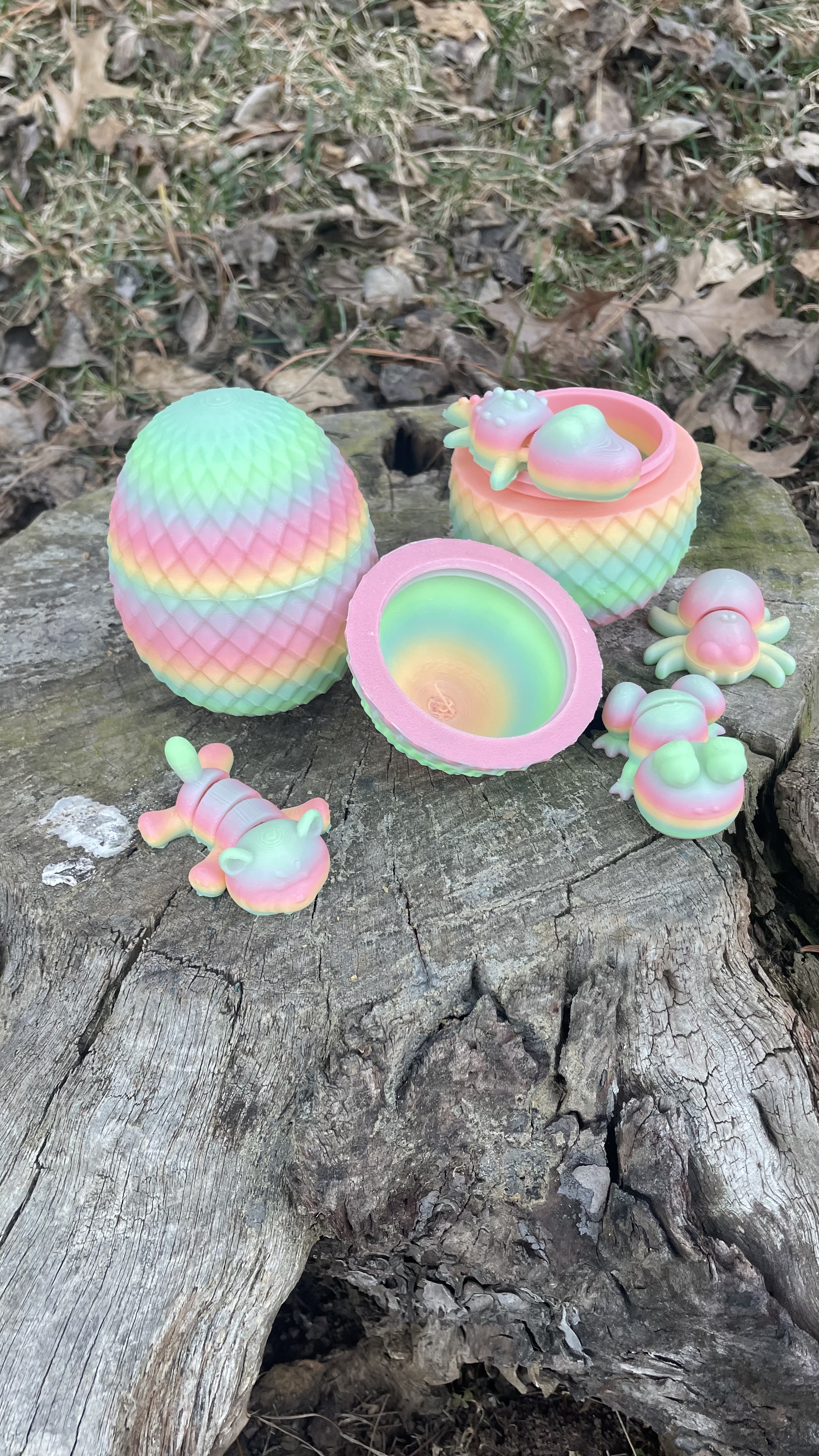 Glow in the Dark, Mystery Rainbow Egg