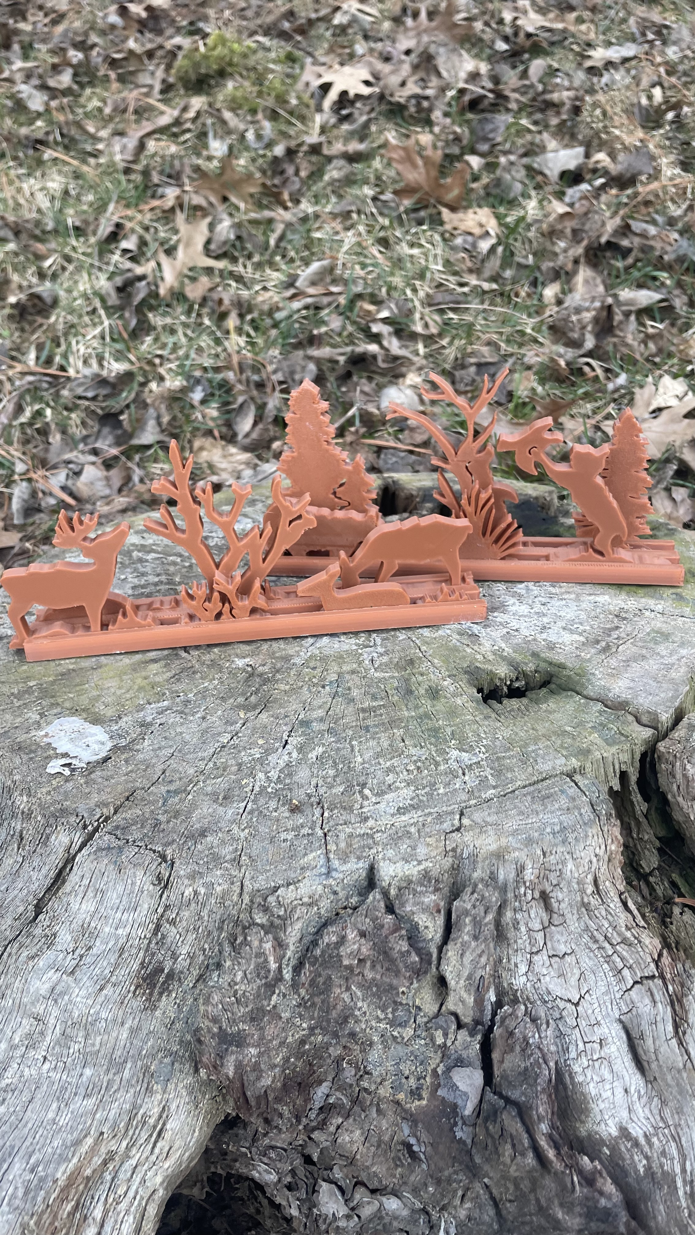 Forest Animal Sillohuets