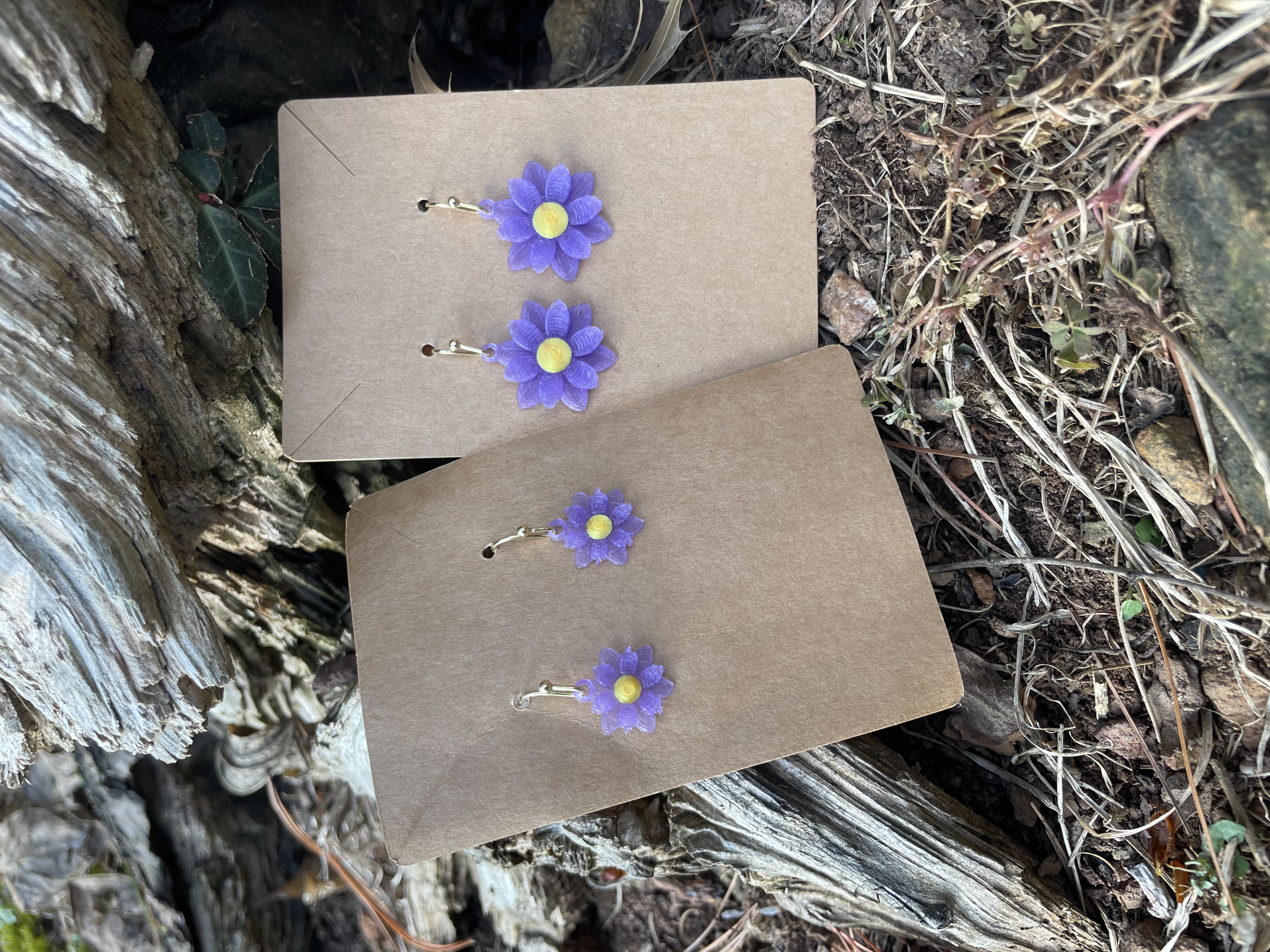 Aster and Daisy Earring
