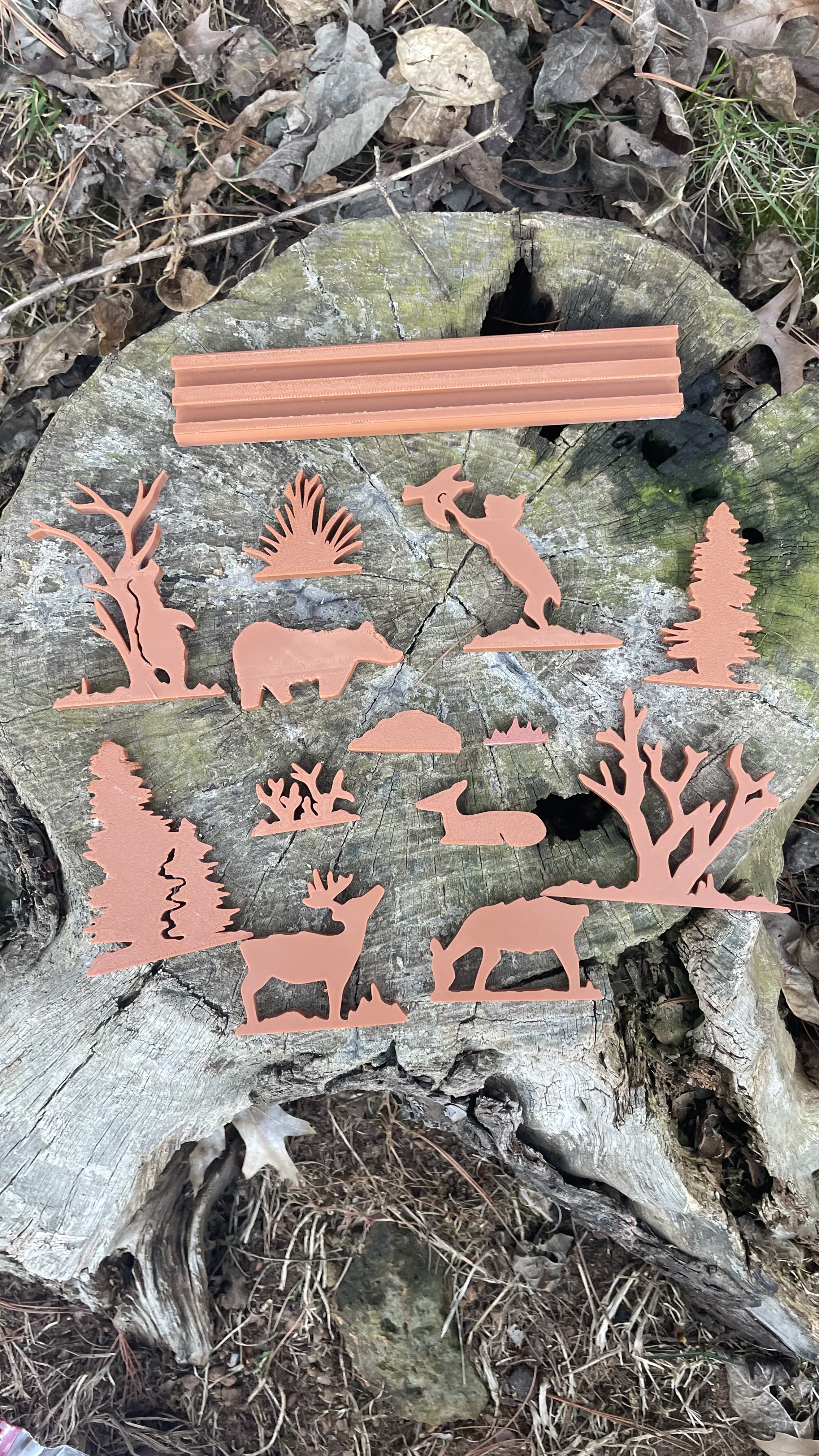 Forest Animal Sillohuets