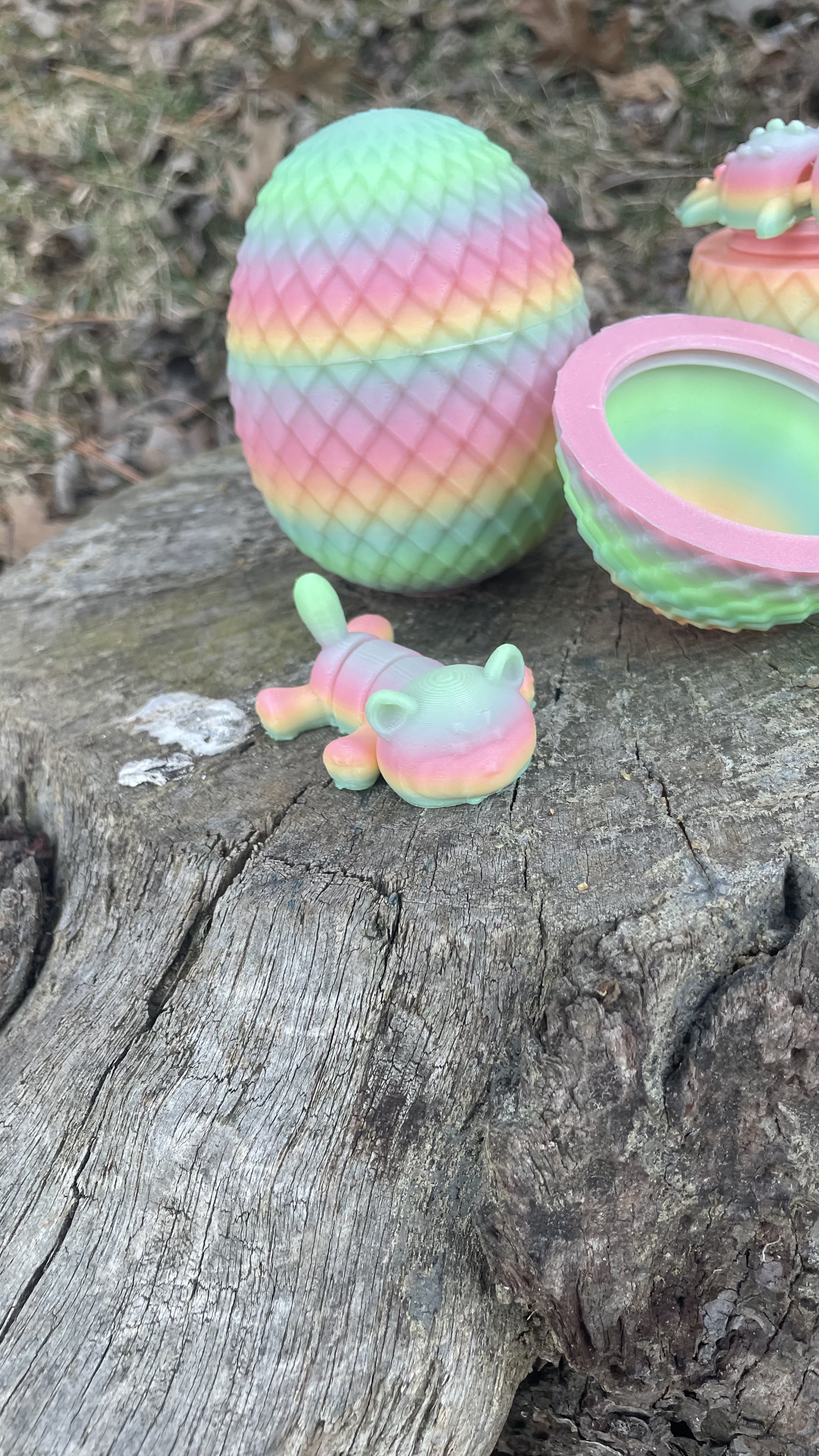 Glow in the Dark, Mystery Rainbow Egg