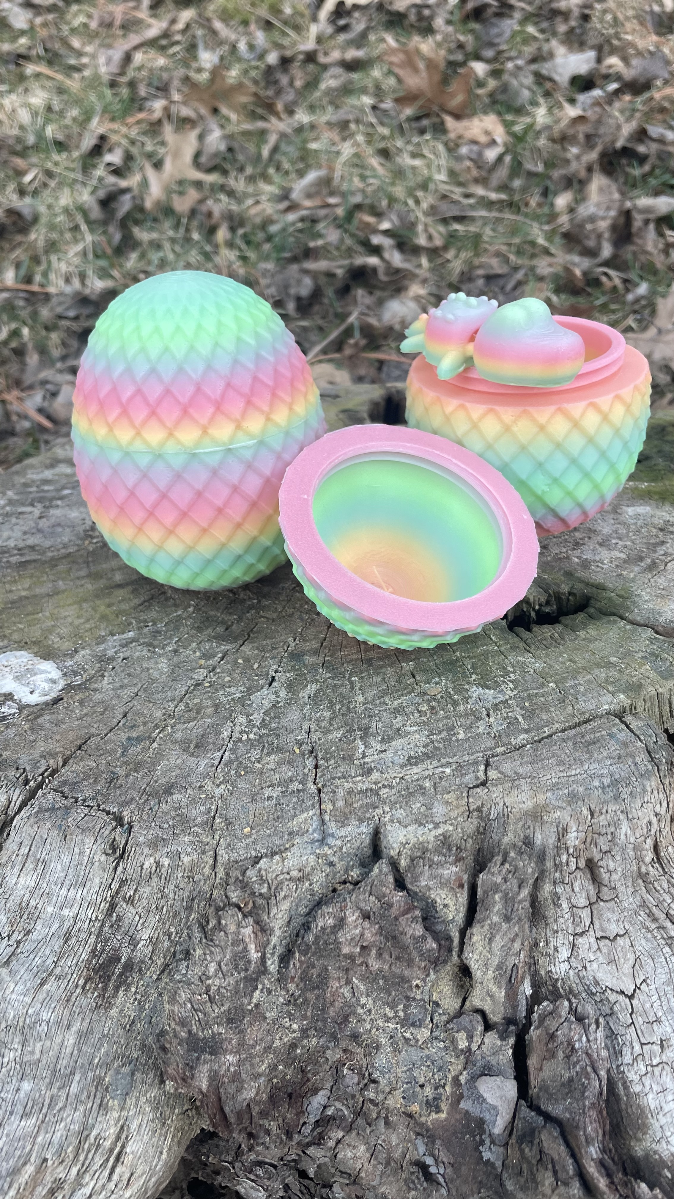 Glow in the Dark, Mystery Rainbow Egg