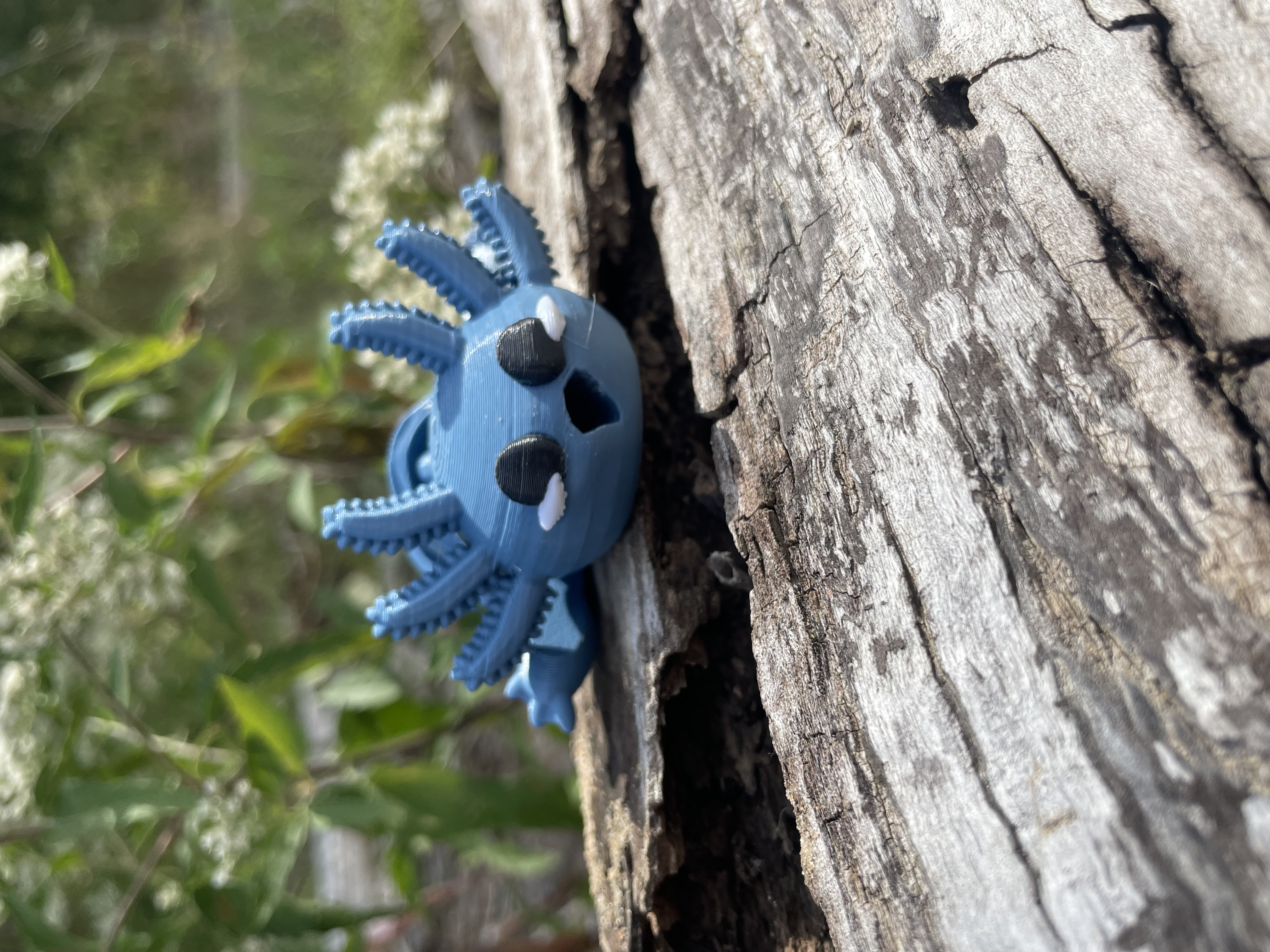 Articulated Axolotl Bubble Blower