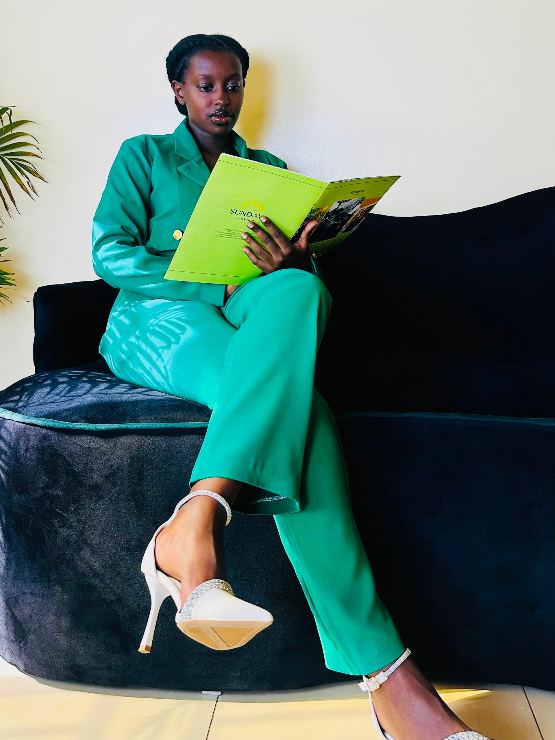 Gwiza Complete Green-Pantsuit 