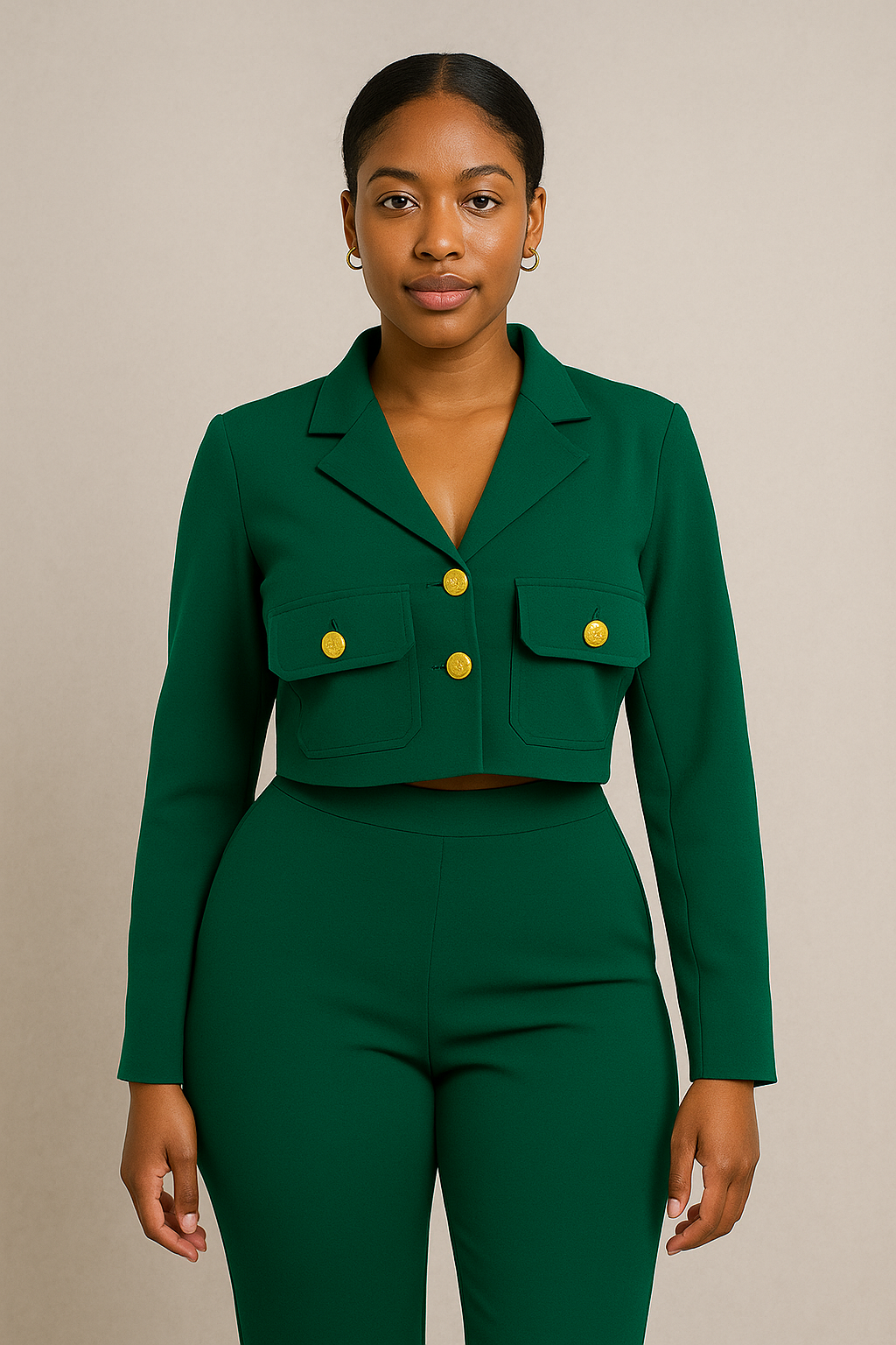 Gwiza Complete Green-Pantsuit 