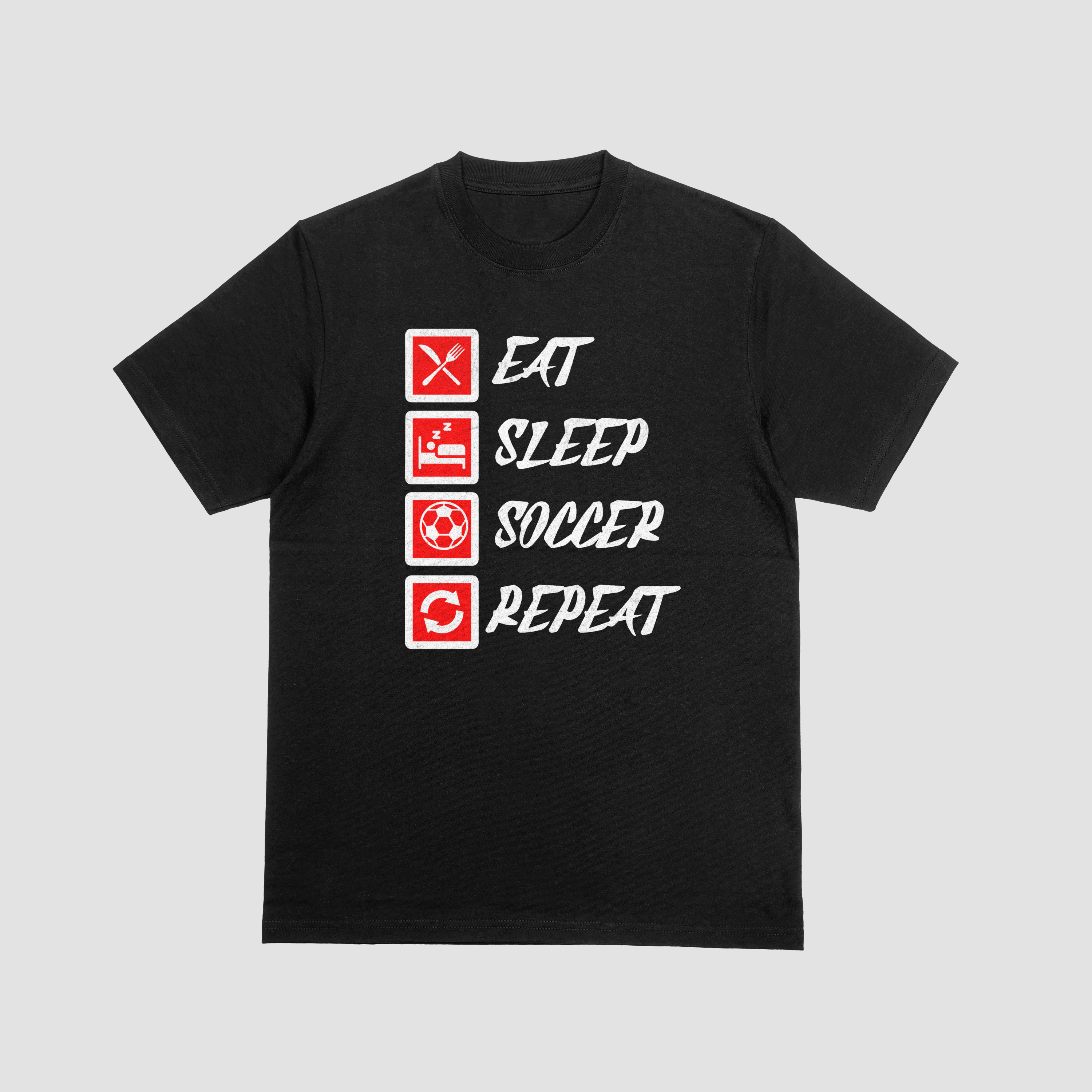 Eat Sleep Soccer Repeat T-Shirt